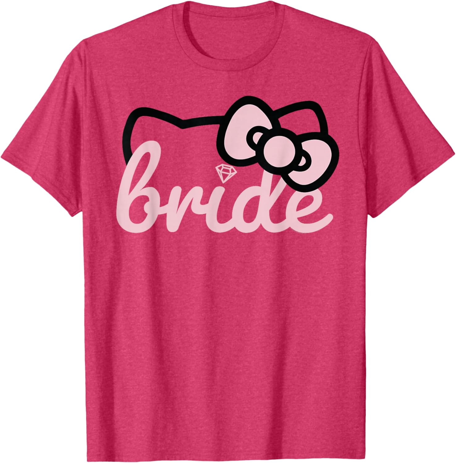 Hello Kitty Bride Wedding T-Shirt for Fun Bridal Party Celebrations - 15