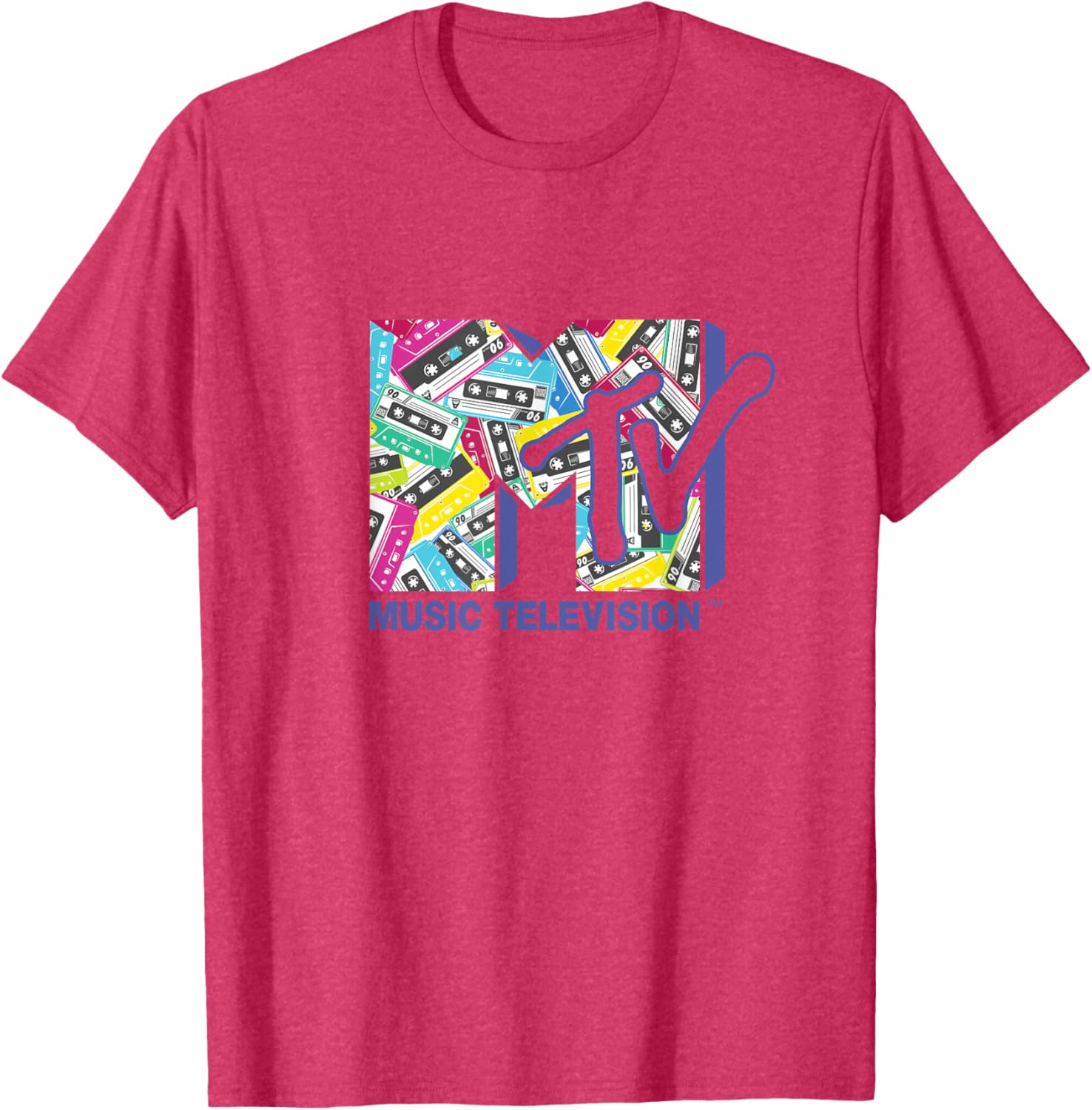 Mademark x MTV 80s Logo T-Shirt with Classic Tapes - Retro Style Apparel - 7
