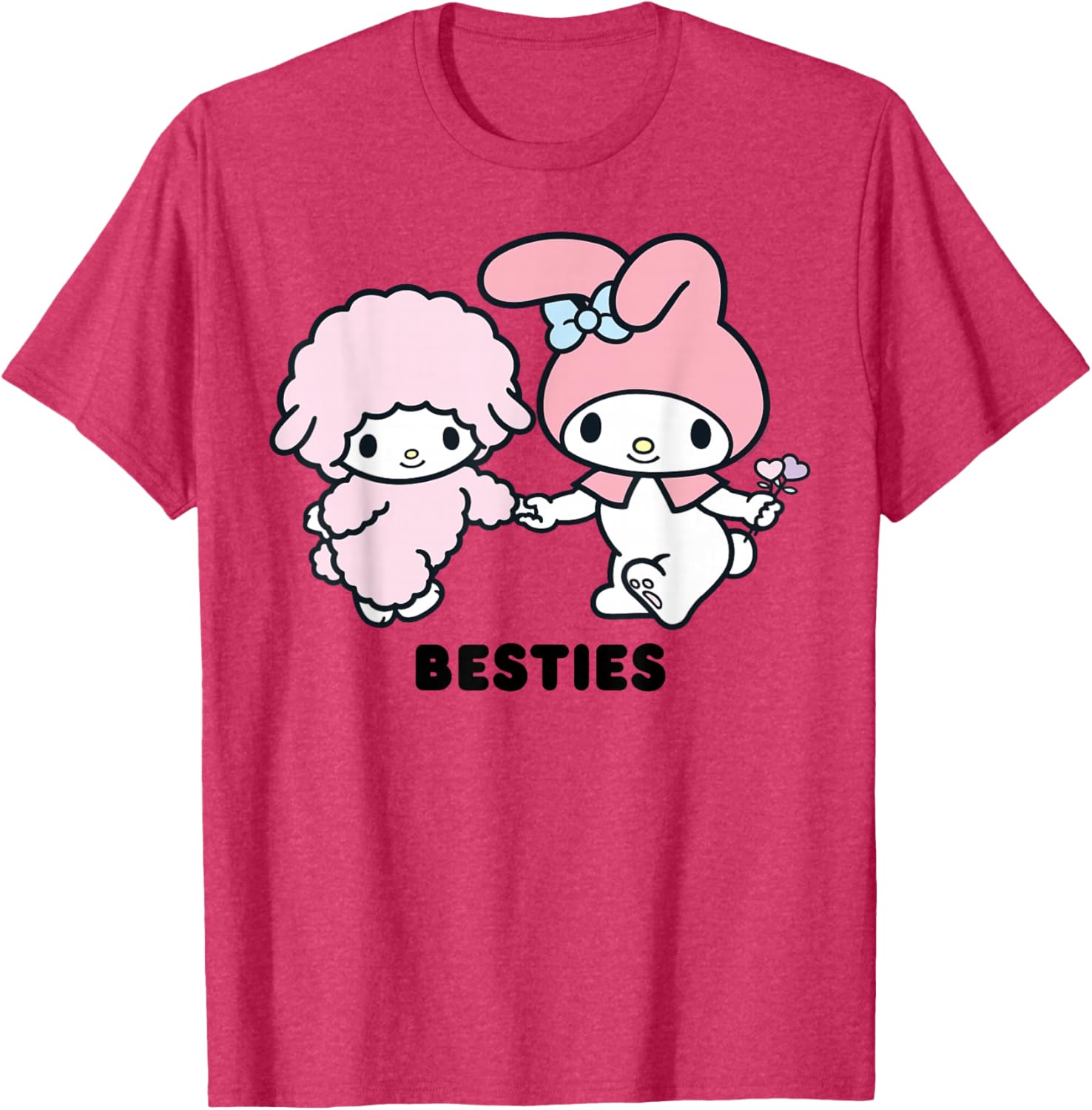 My Melody Besties T-Shirt Cute Graphic Tee for Fans of Adorable Style - 8