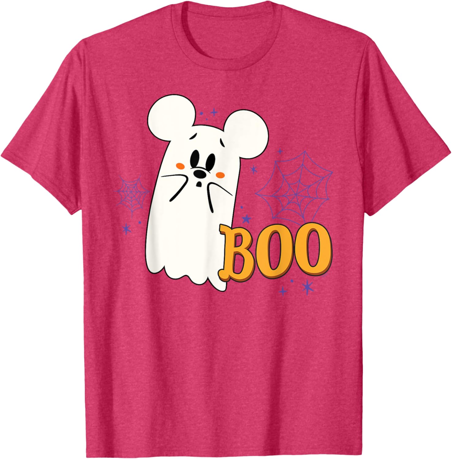 Cute Mickey Mouse Halloween Ghost T-Shirt for Kids and Adults - 6