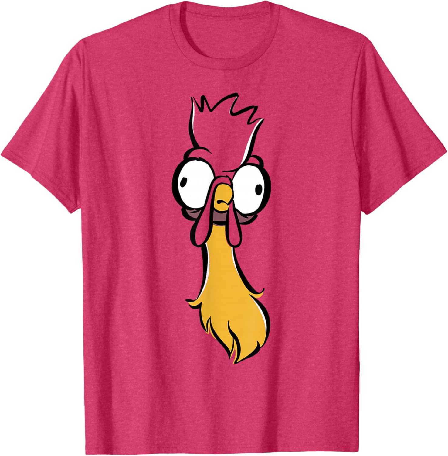 Disney Moana Hei Hei Big Face Sketch Portrait T-Shirt for Fans - 2