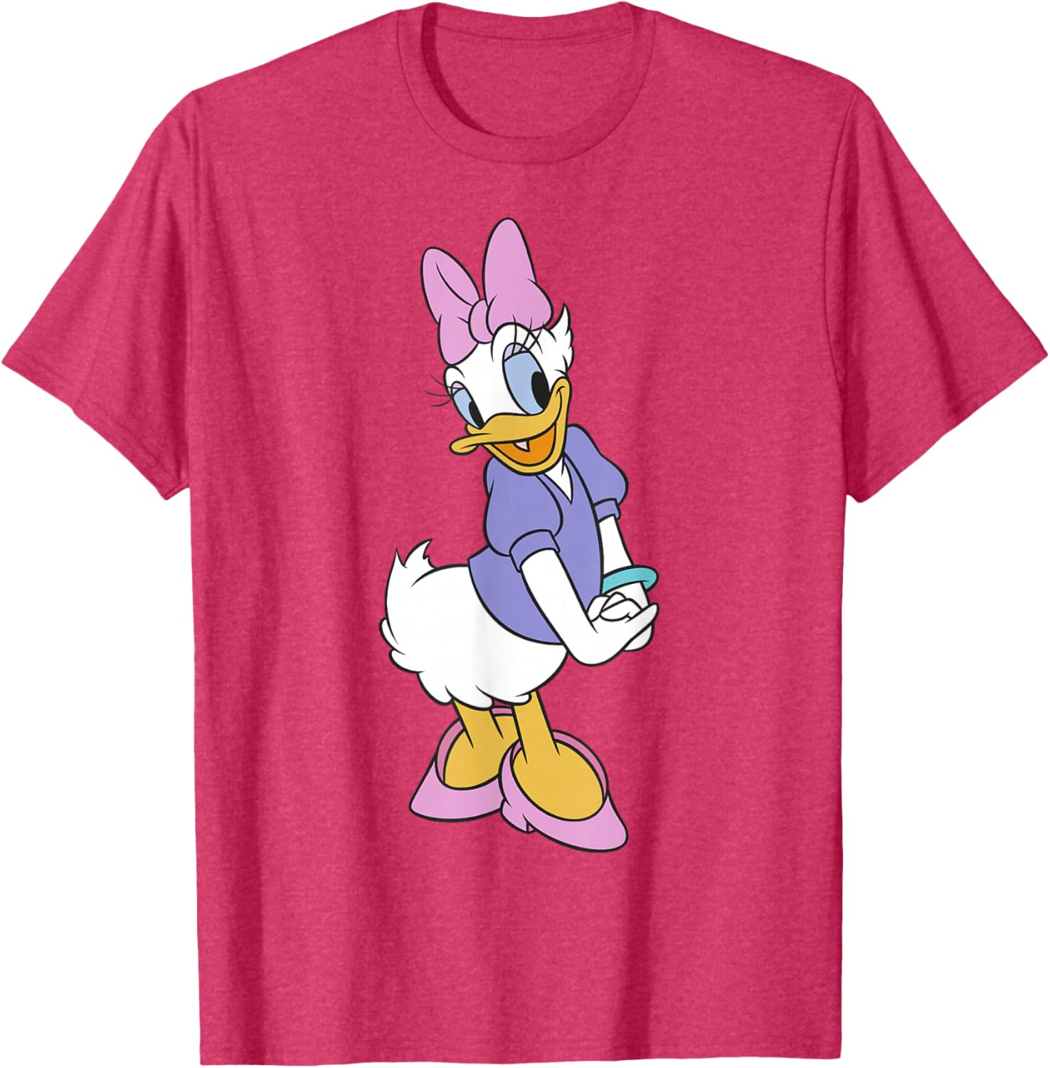 Daisy Duck Traditional Portrait T-Shirt for Disney Fans and Collectors - 9