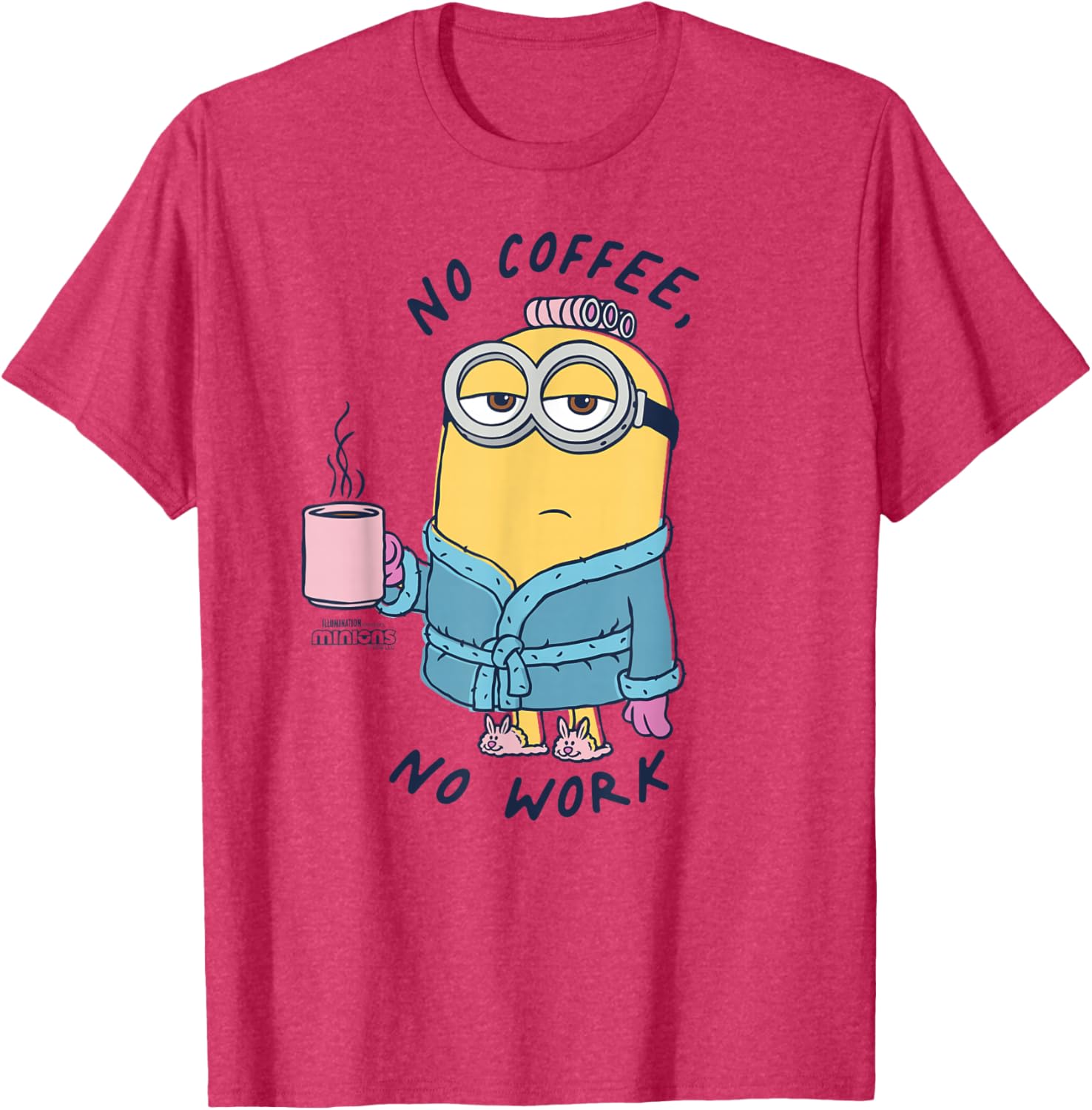 Minions Dave No Coffee No Work T-Shirt Fun Graphic Tee for Fans - 8