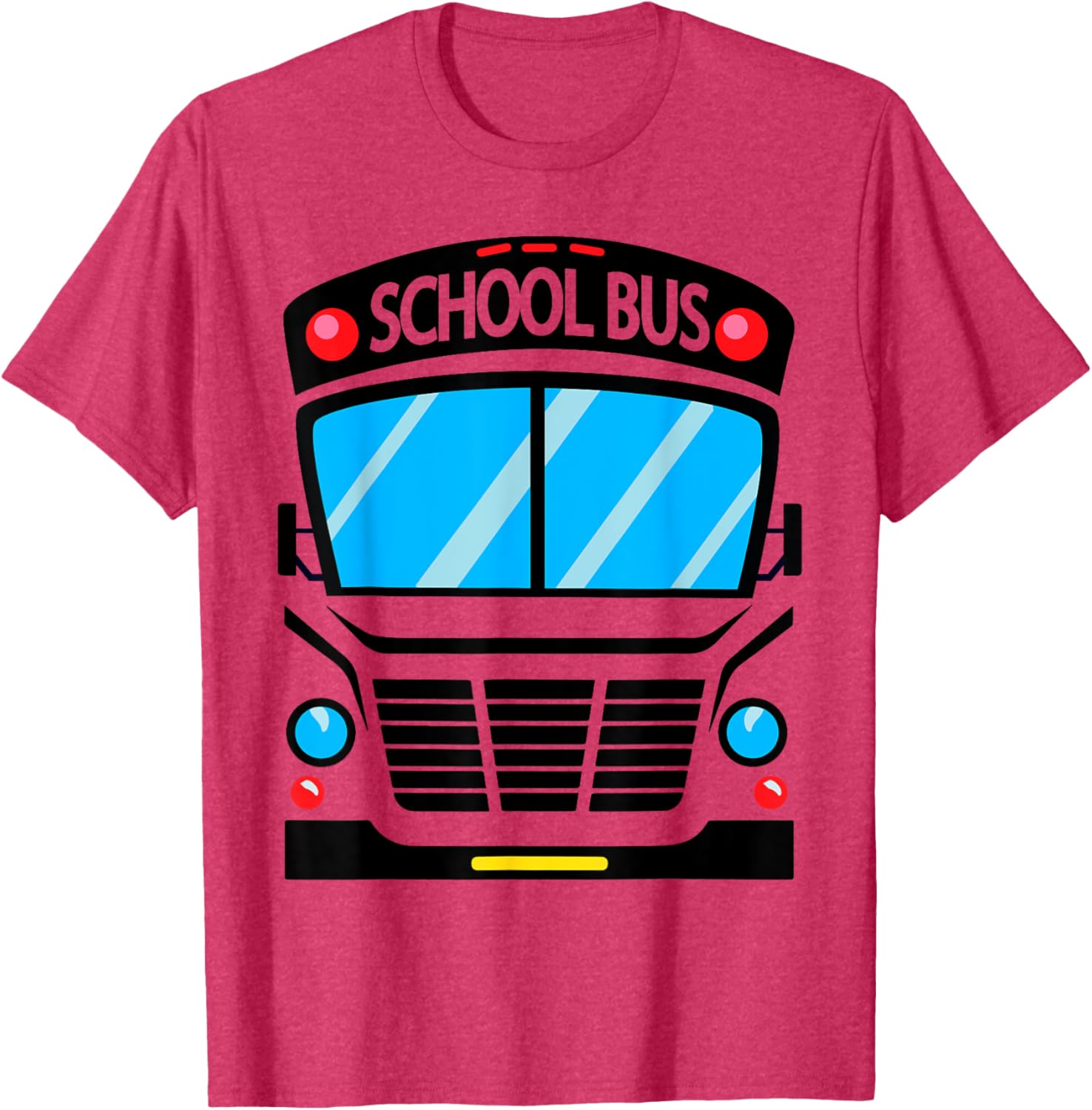Fun Halloween School Bus Costume T-Shirt for Adults and Kids - 6