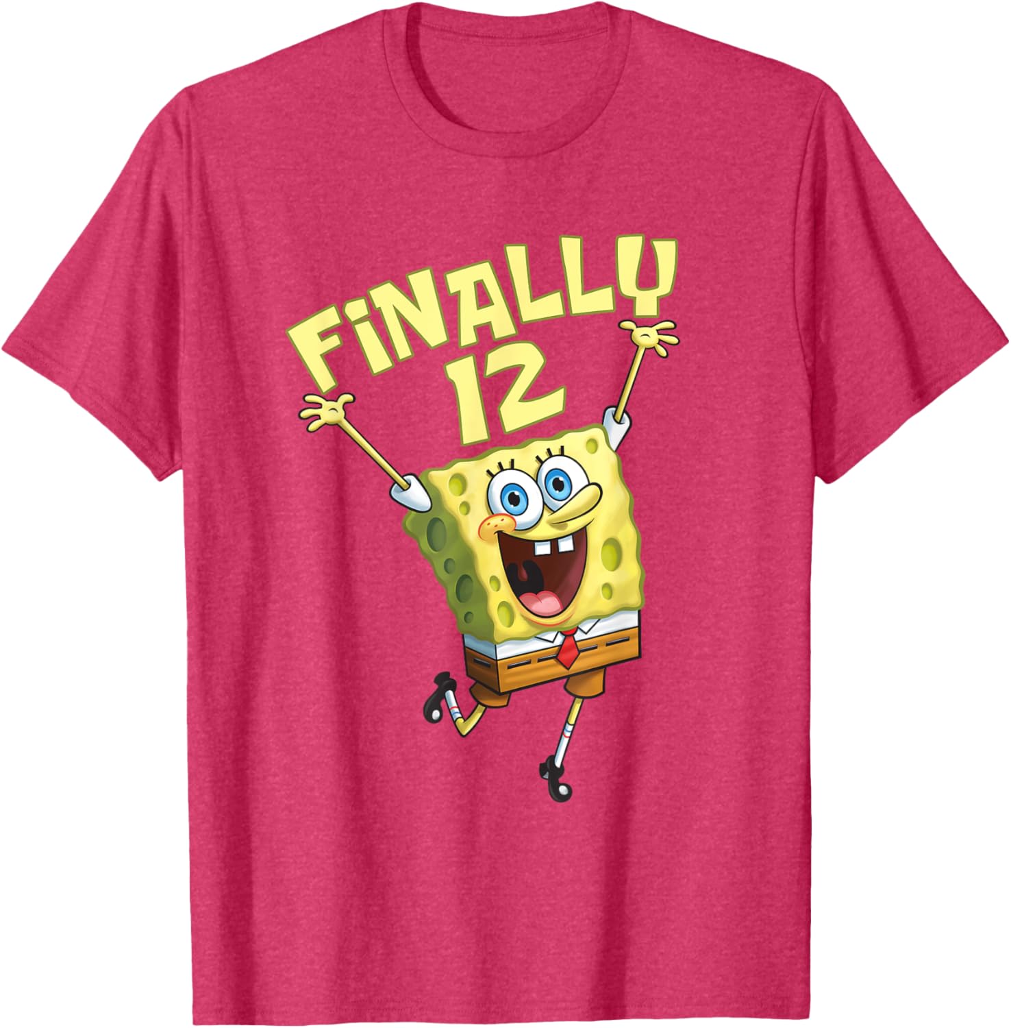 Mademark x SpongeBob SquarePants 12th Birthday T-Shirt for Kids - 22