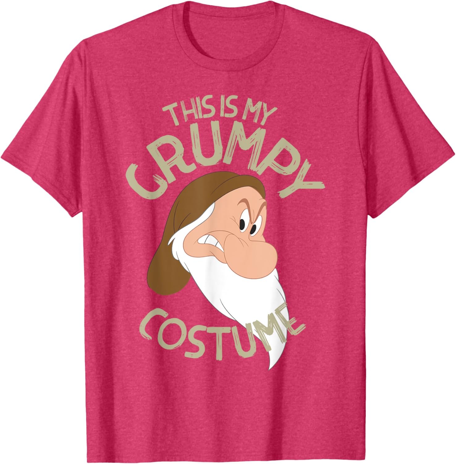 Disney Snow White Grumpy Costume Halloween T-Shirt for Kids and Adults - 11