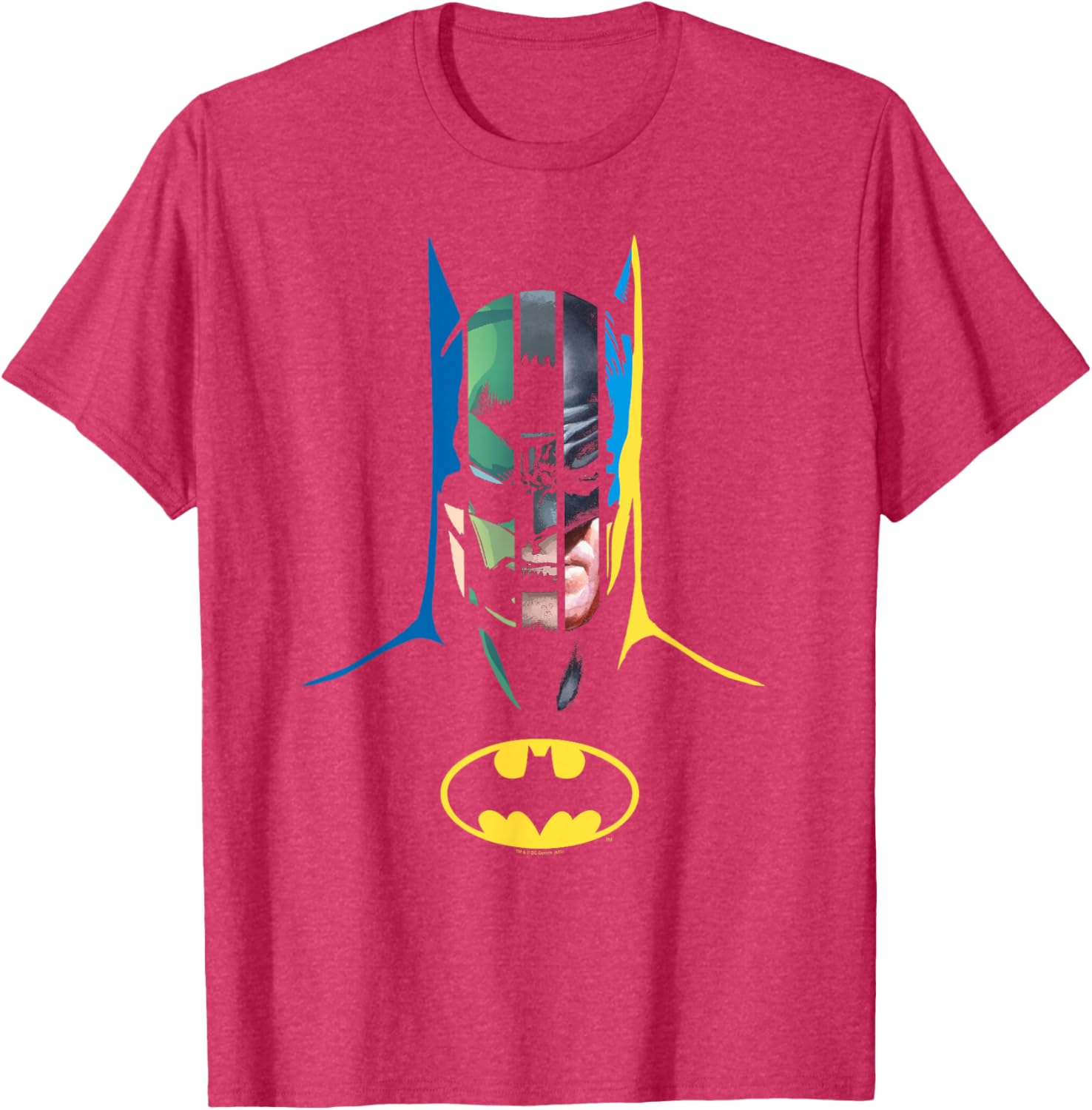 Batman 80 Years Many Faces T-Shirt for Fans of Classic Superheroes - 5