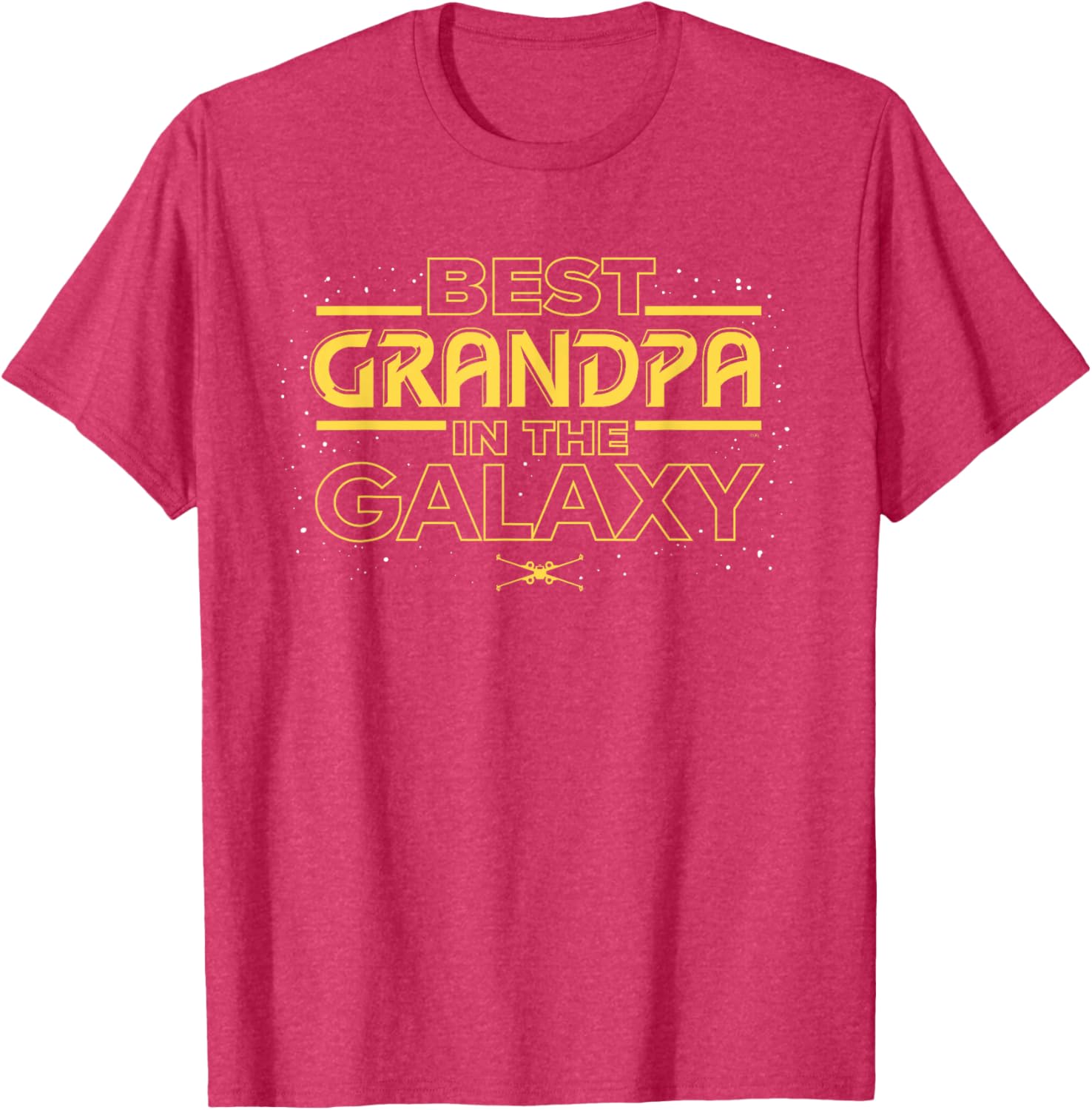 Star Wars Best Grandpa Birthday Father's Day T-Shirt for Fanful Dads - 1