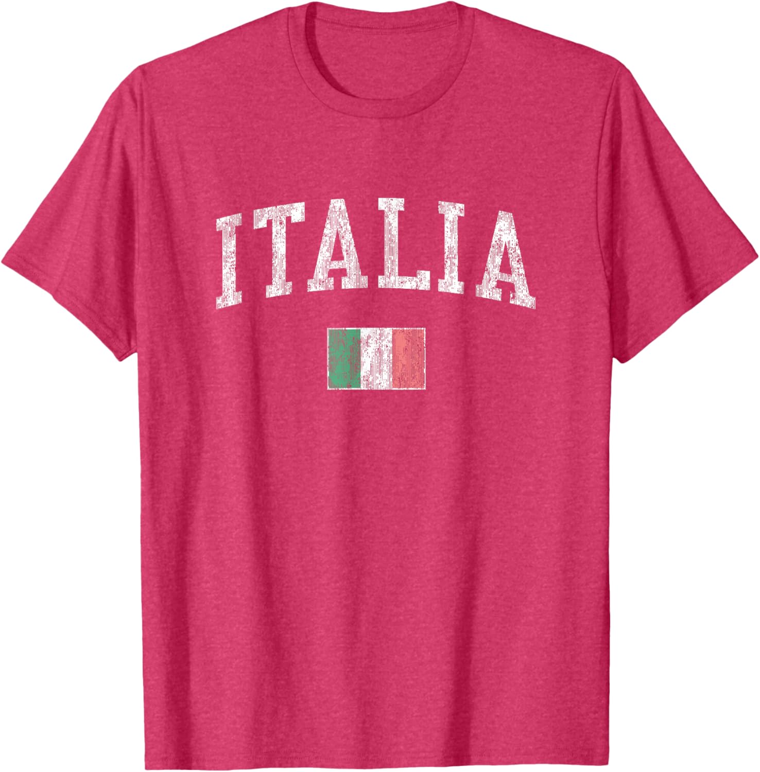 Vintage Italy T-Shirt with Italian Flag for Sports Fans and Travelers - 22