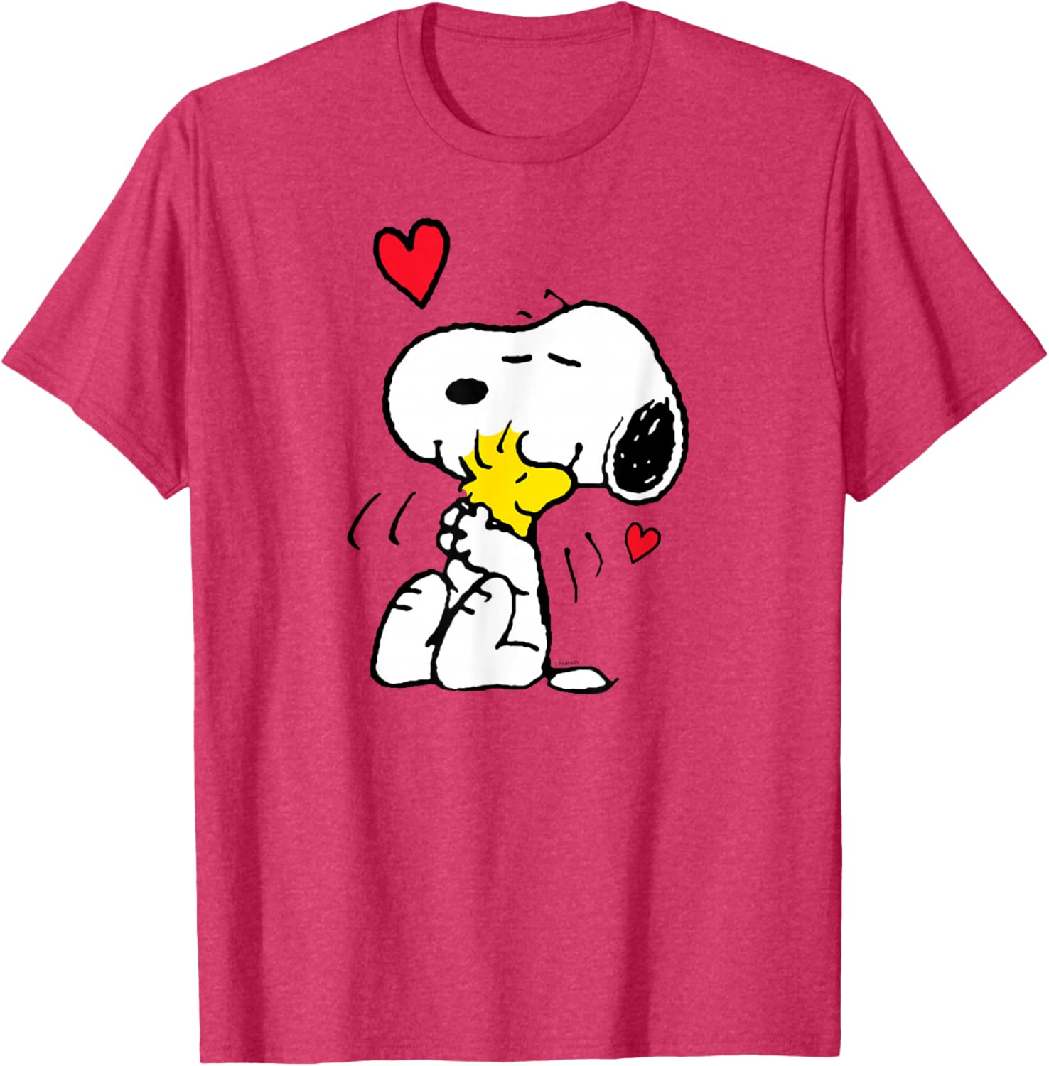 Peanuts Valentine Snoopy and Woodstock Cute Love T-Shirt for Kids - 13