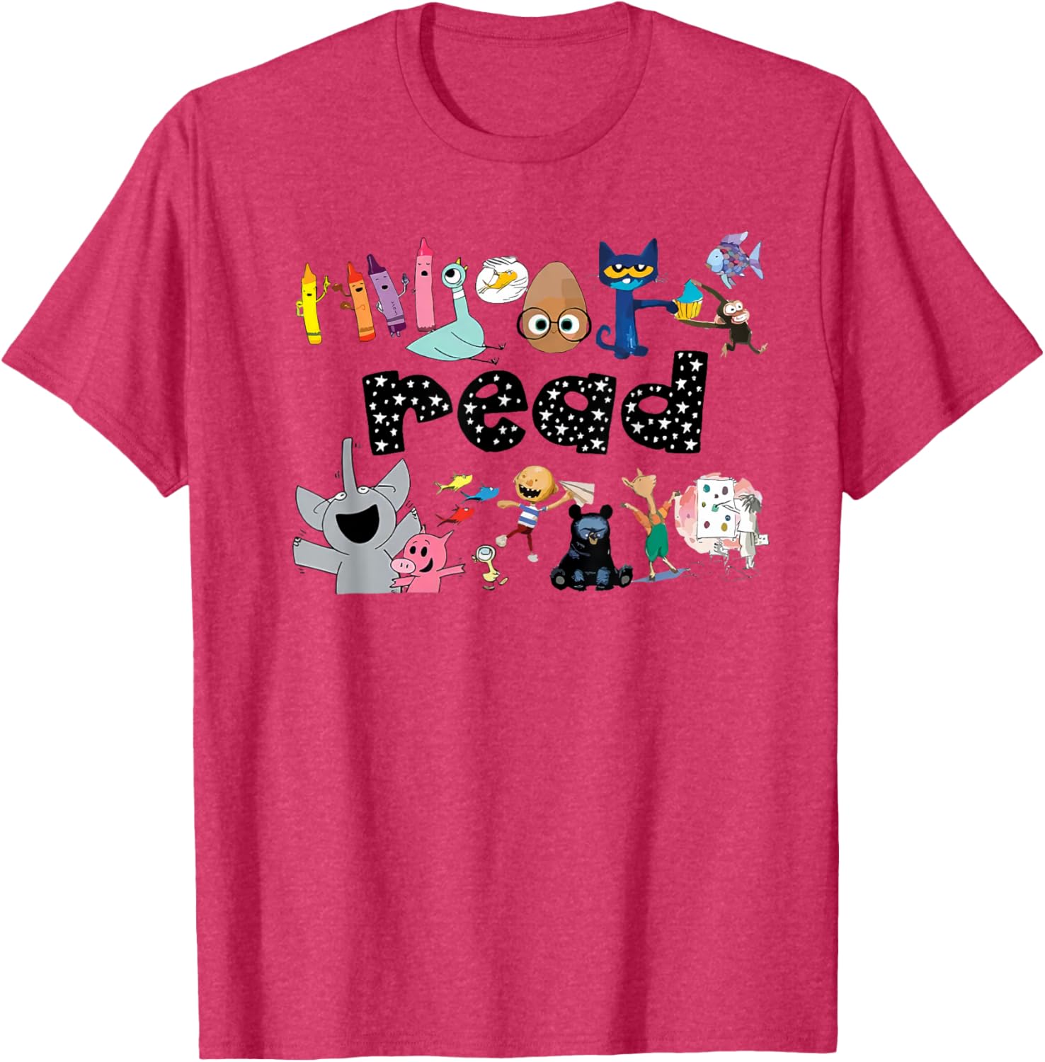 Read Children's Books Teacher T-Shirt for Book Lovers and Educators - 7