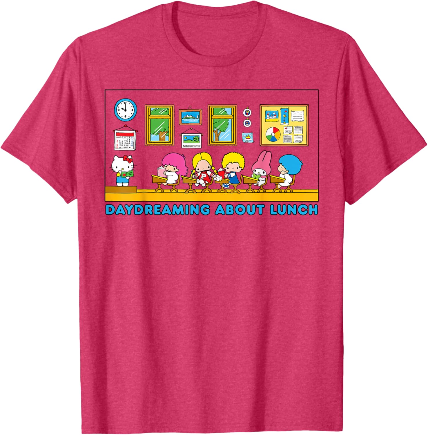 Hello Kitty and Friends Daydreaming Lunch T-Shirt for Fun Outfits - 19