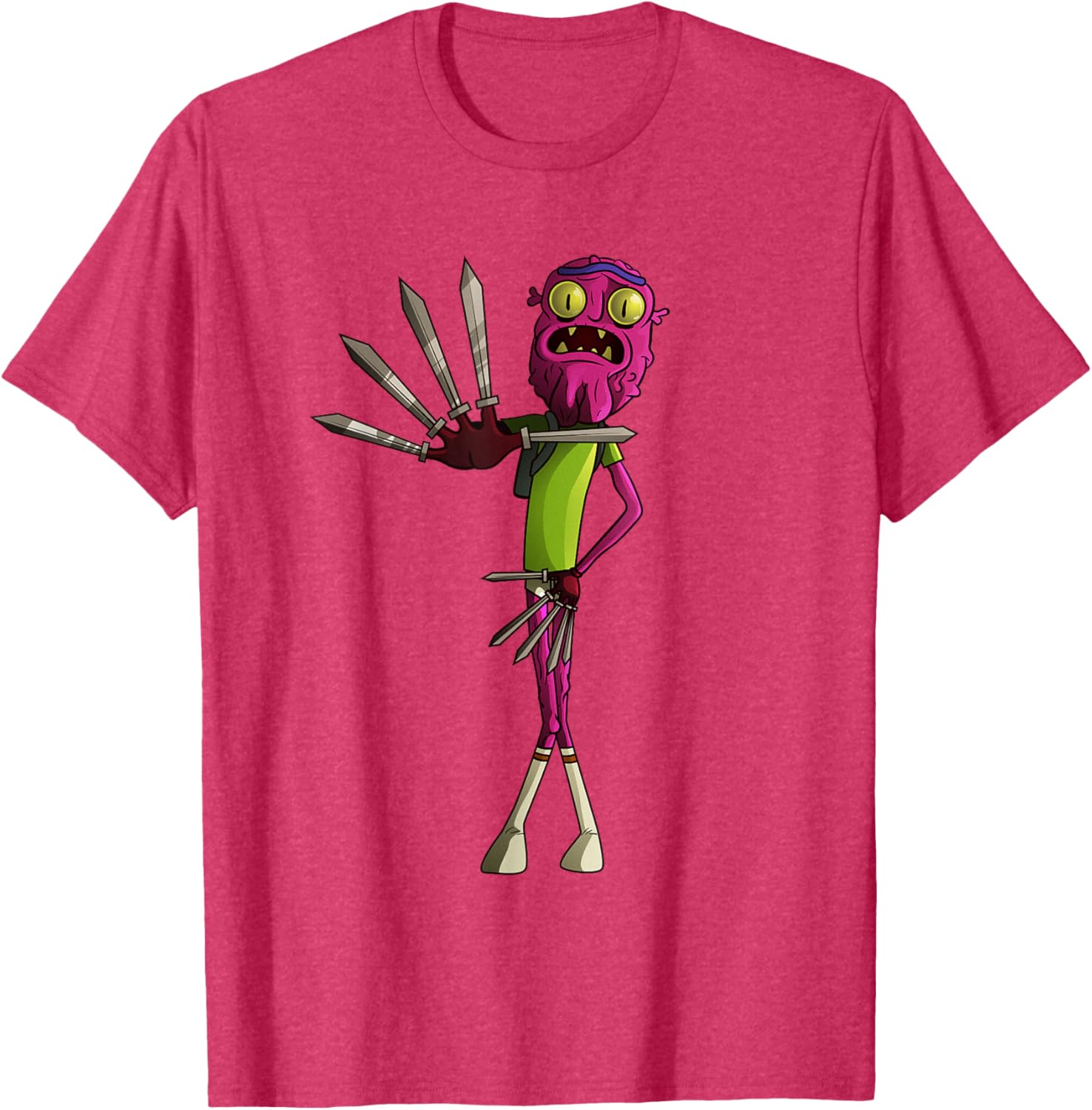 Mademark x Rick and Morty Scary Terry T-Shirt for Fun Fans - 7
