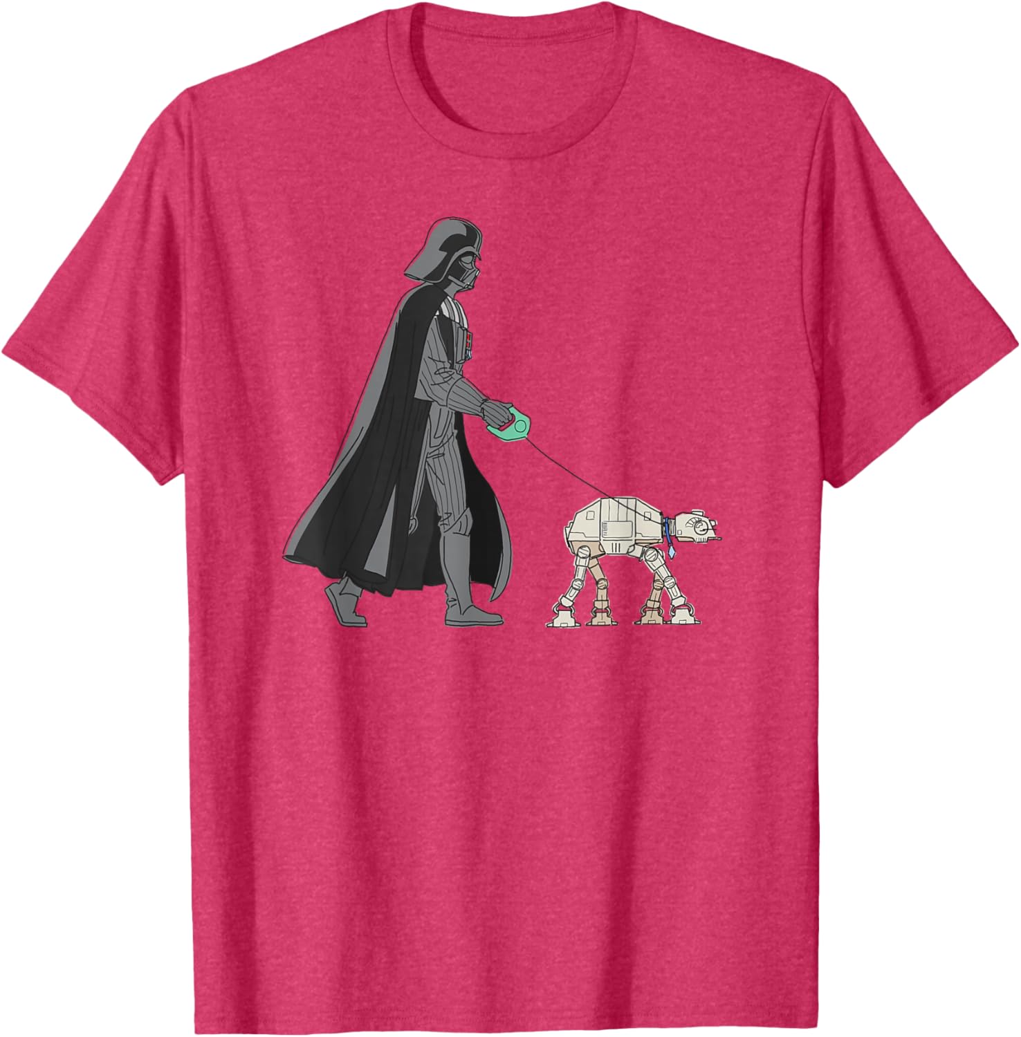 Darth Vader Dog Walker Meme T-Shirt for Star Wars Fans and Pets Lovers - 13