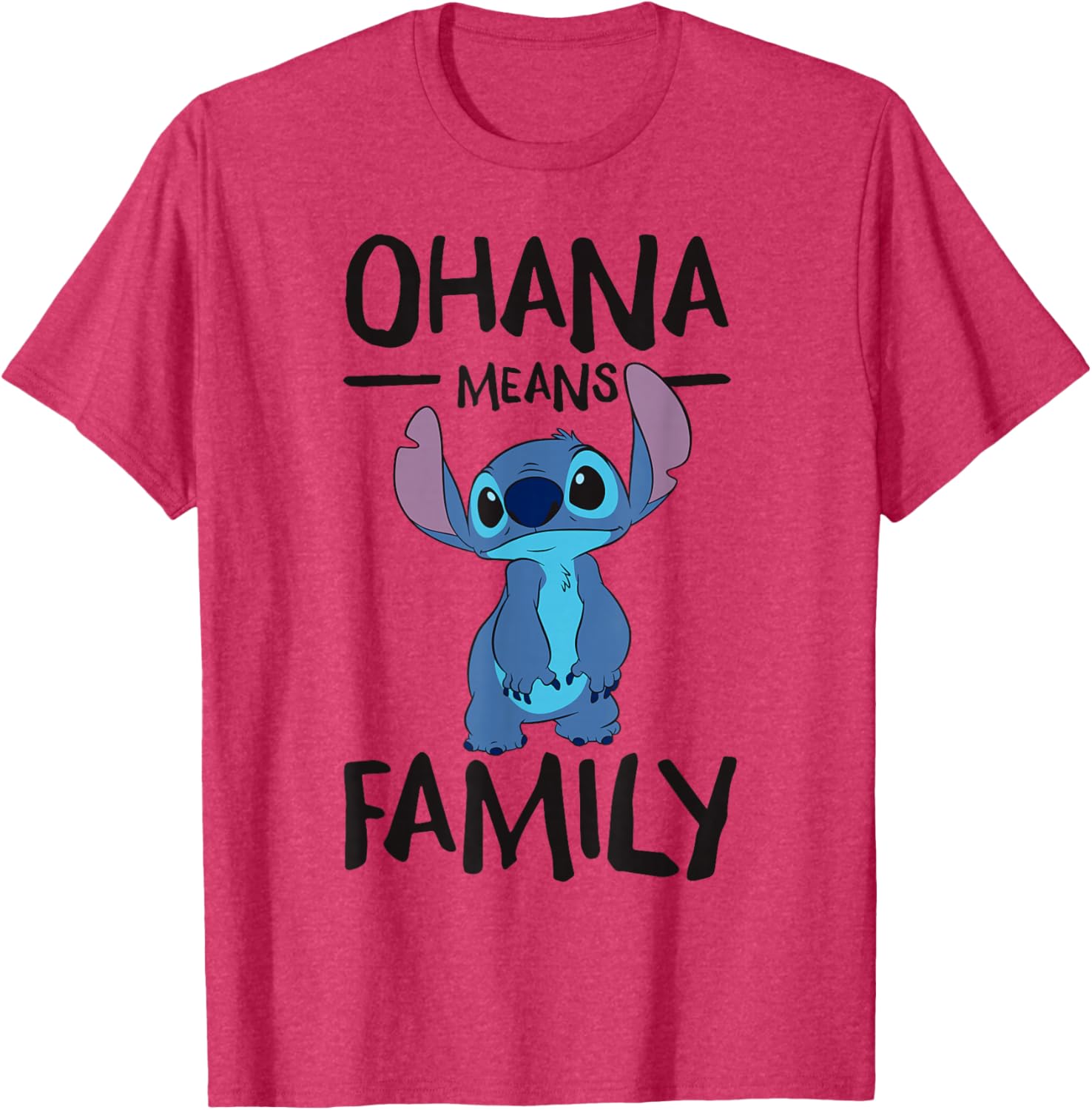 Lilo & Stitch Ohana Family T-Shirt for Fun Casual Wear - 7
