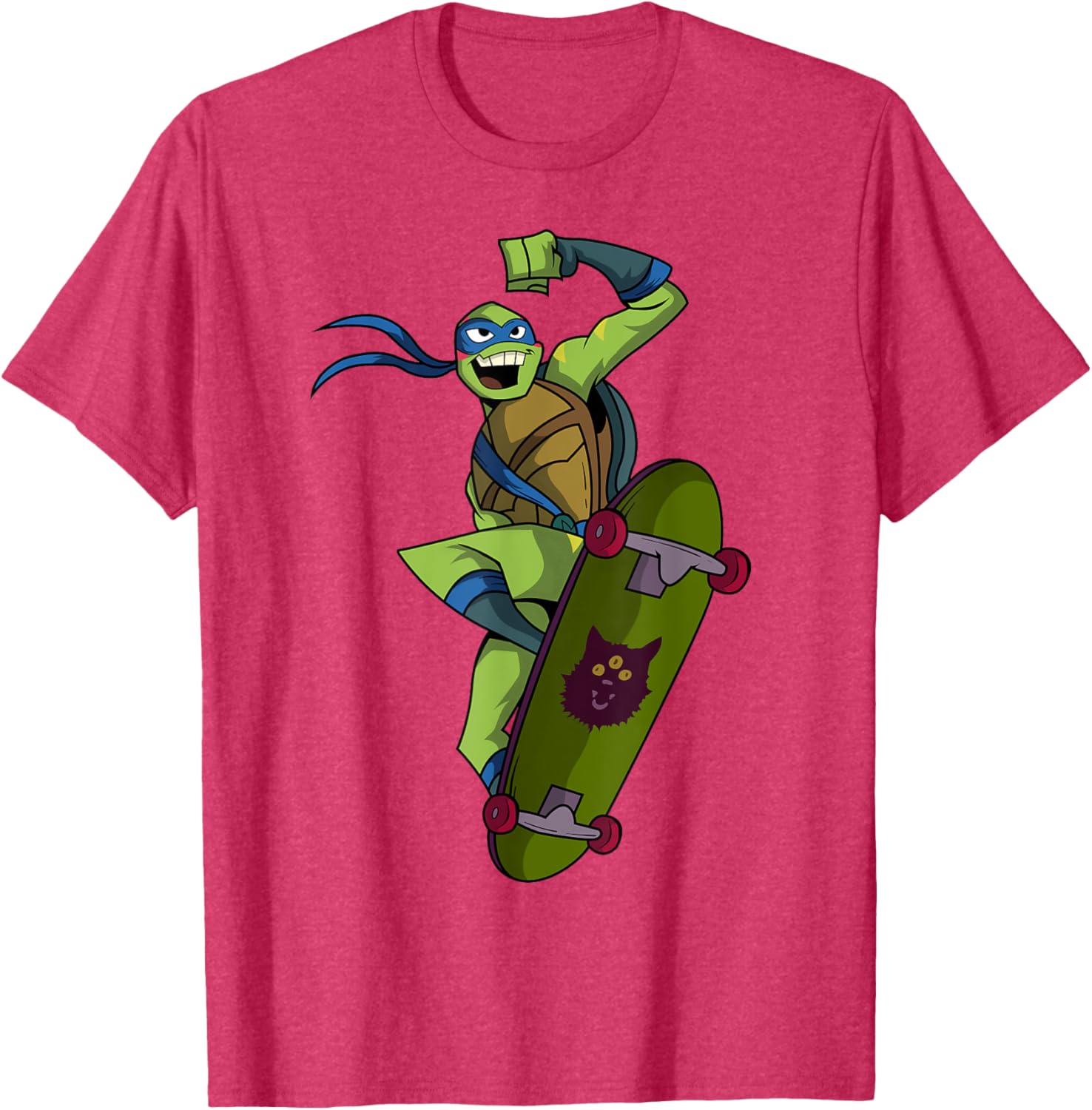 Mademark Teenage Mutant Ninja Turtles Leonardo Skateboard T-Shirt for Kids - 16