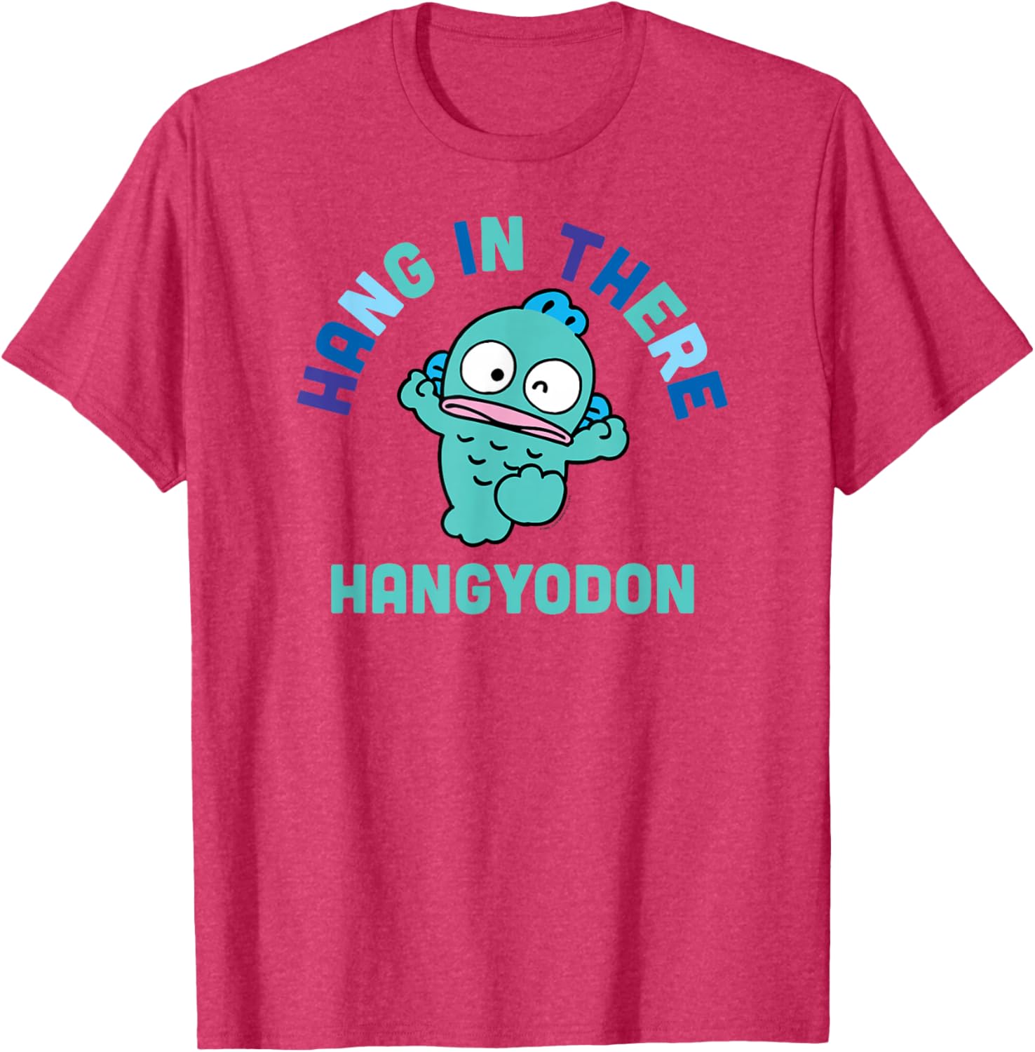 Hangyodon Hang in There T-Shirt Cute Graphic Tee for Everyday Wear - 3