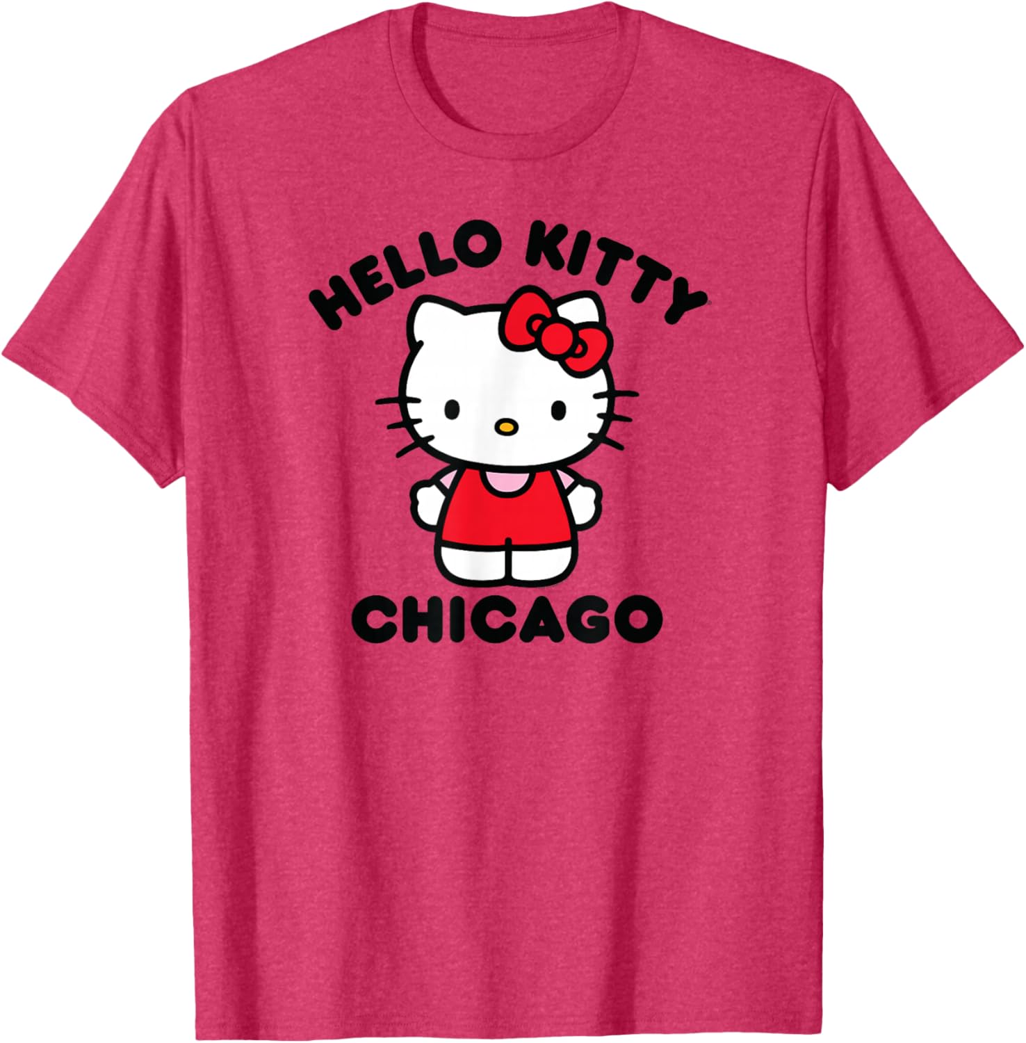 Hello Kitty Chicago T-Shirt for Fans of Cute Fashion and Fun Style - 9