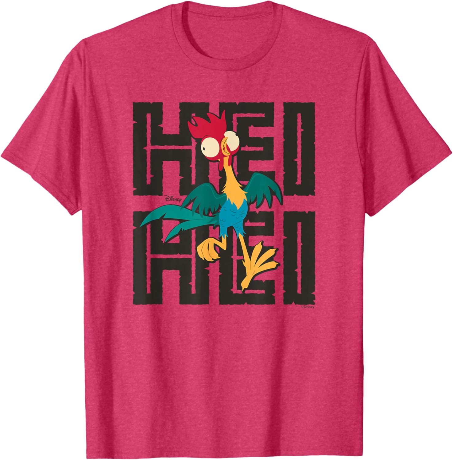 Moana Hei Hei Rooster T-Shirt for Kids and Adults, Fun Graphic Tee - 16