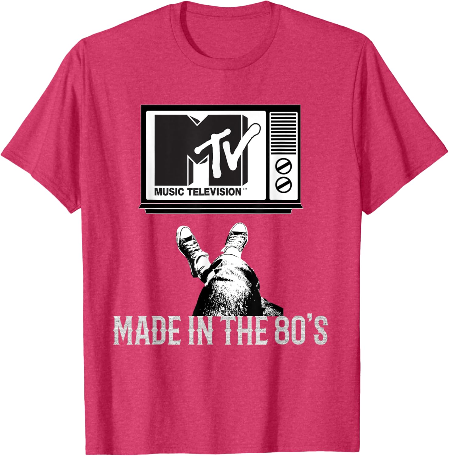 MTV Made in the 80's Vintage T-Shirt for Men and Women Fans - 4