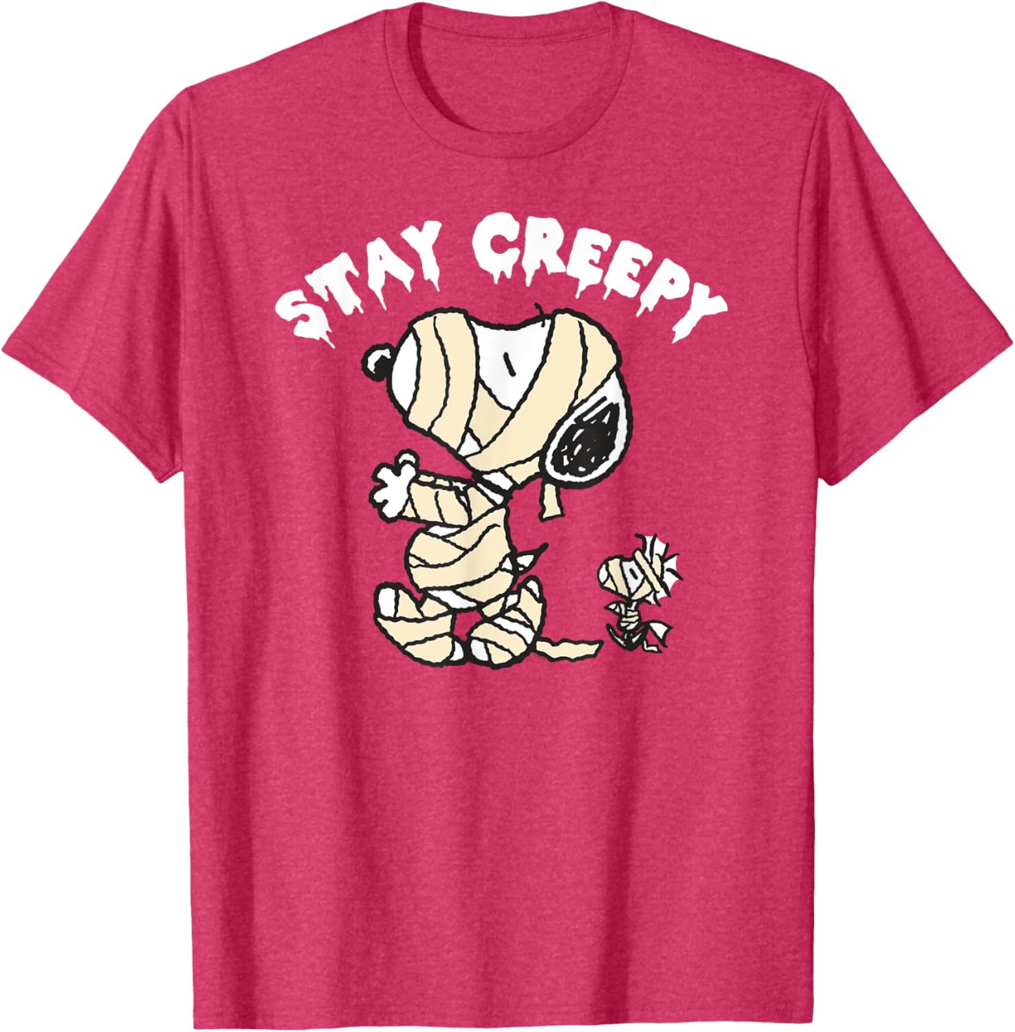 Peanuts Halloween Snoopy Stay Creepy T-Shirt for Fun Fall Fashion - 7