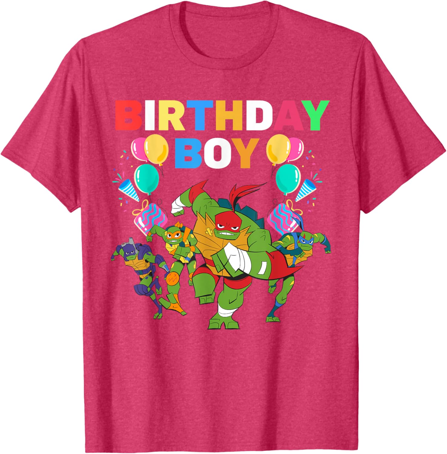 Teenage Mutant Ninja Turtles Birthday Boy T-Shirt Gift for Fans - 12