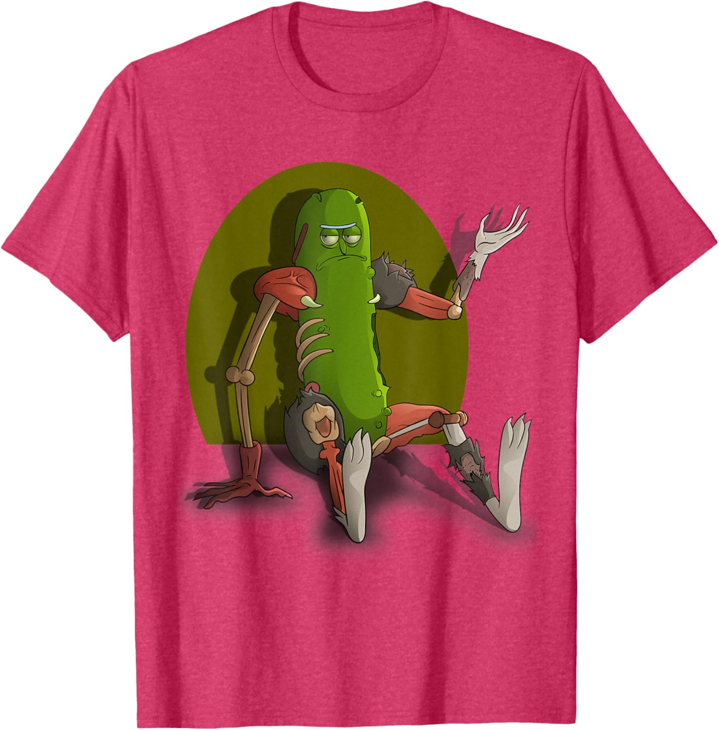 Mademark x Rick and Morty Pickle Rick Interview T-Shirt for Fans - 23