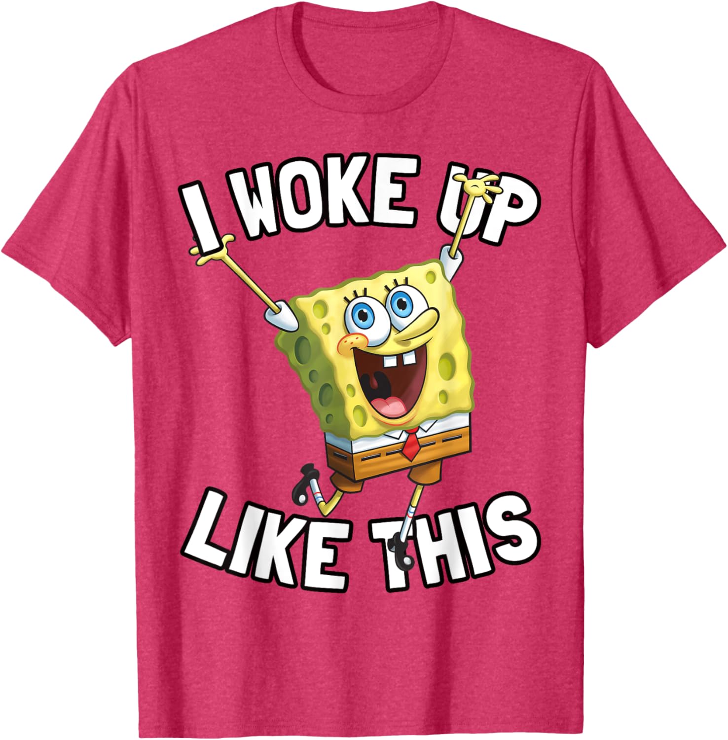 SpongeBob SquarePants I Woke Up Like This T-Shirt for Fun Fans - 23