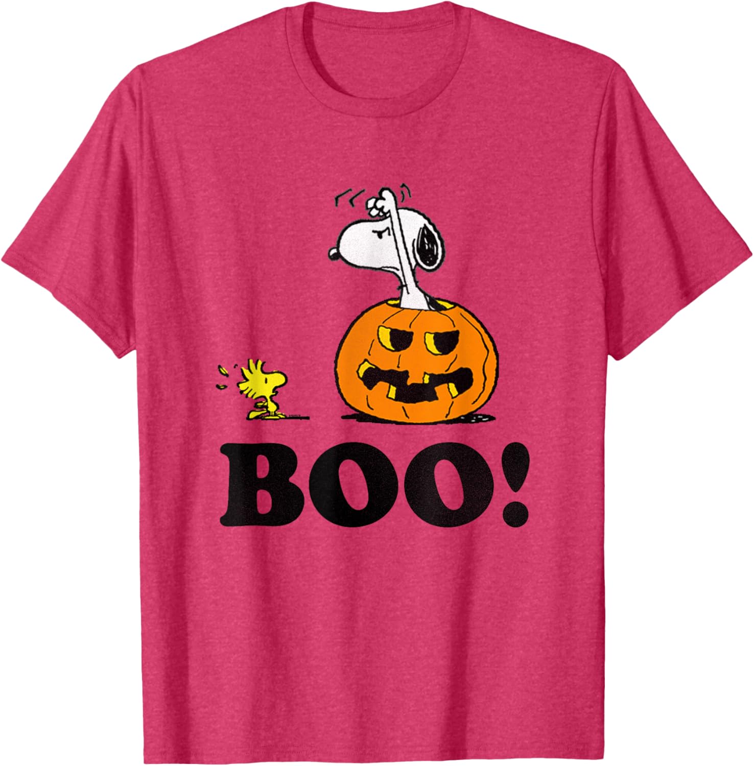 Peanuts Halloween Snoopy and Woodstock Boo T-Shirt for Kids and Adults - 2