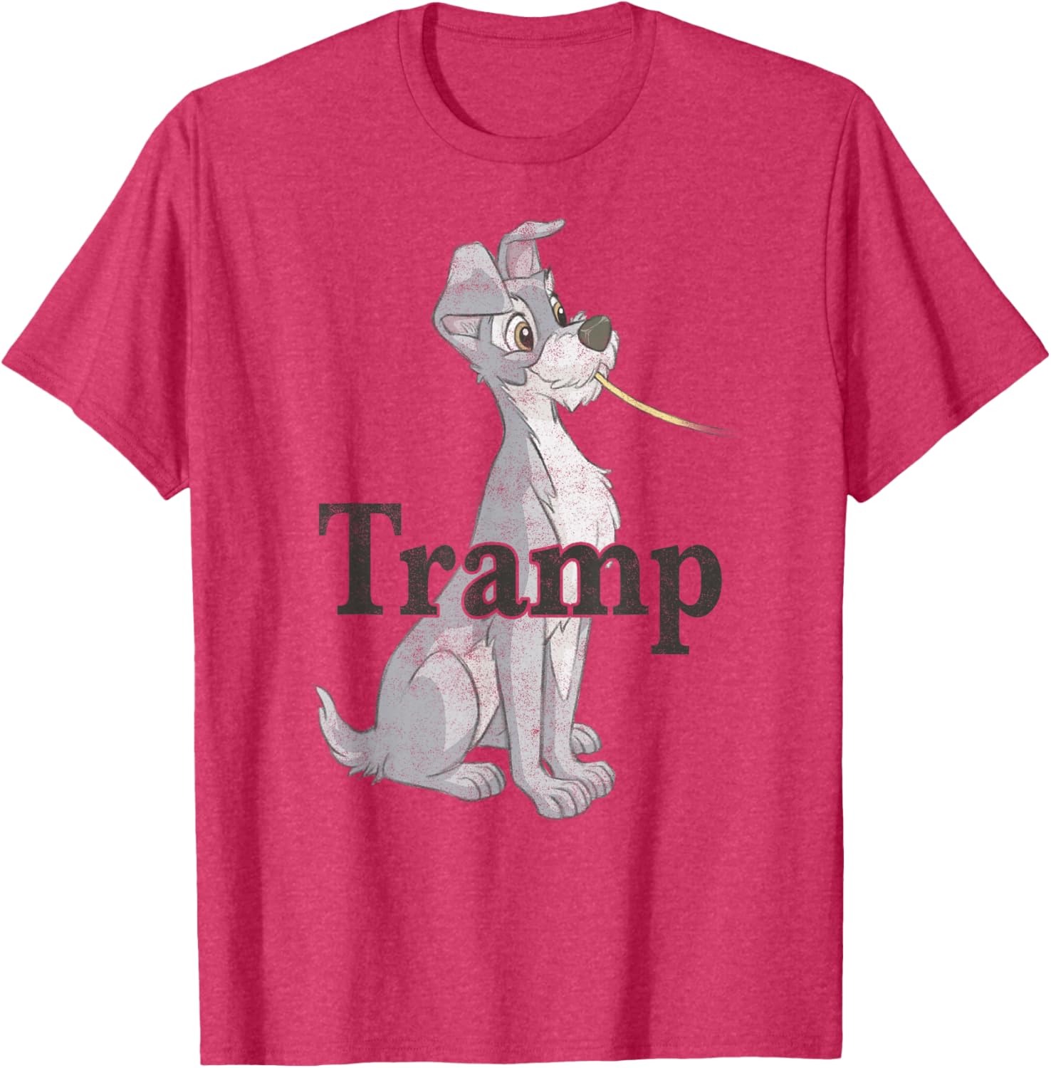 Disney Lady and the Tramp Spaghetti Couples T-Shirt for Fun Lovers - 6