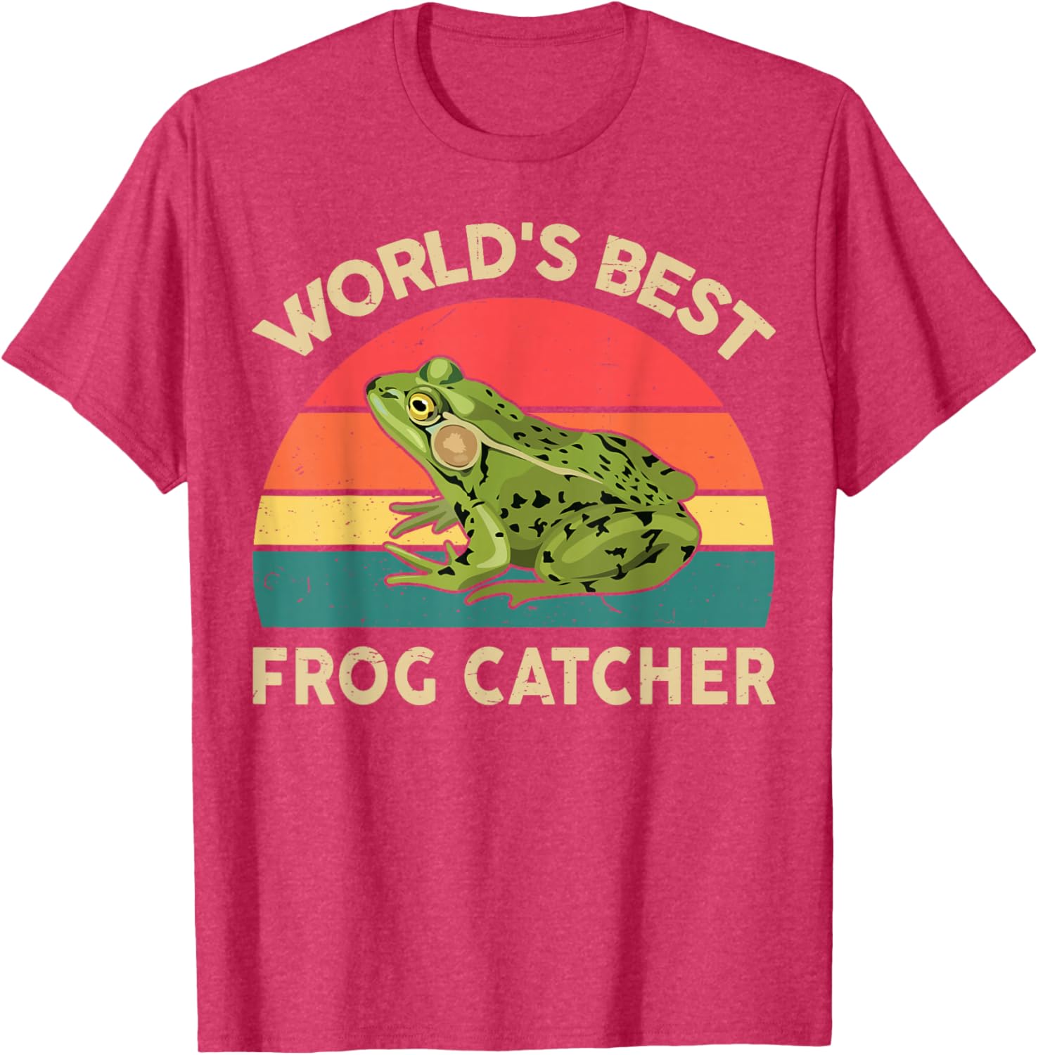 Funny Frog Catcher T-Shirt for Toddler Boys - Kids Graphic Tee - 14