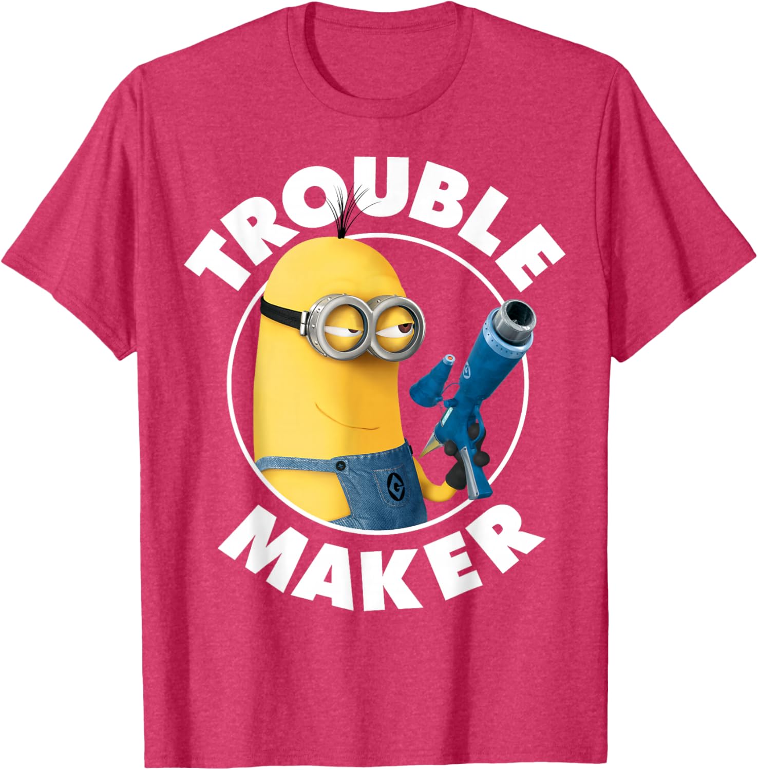 Despicable Me Minions Kevin Trouble Maker Graphic T-Shirt for Fans - 6