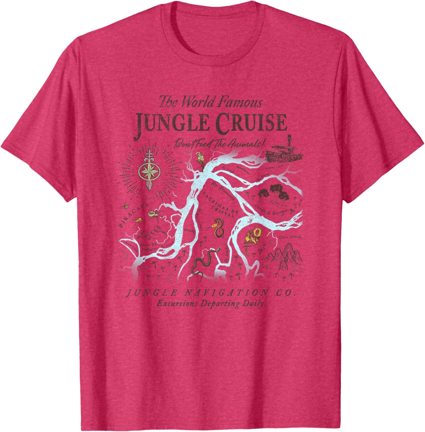 Disney Jungle Cruise T-Shirt Perfect for Adventures and Day Trips - 3