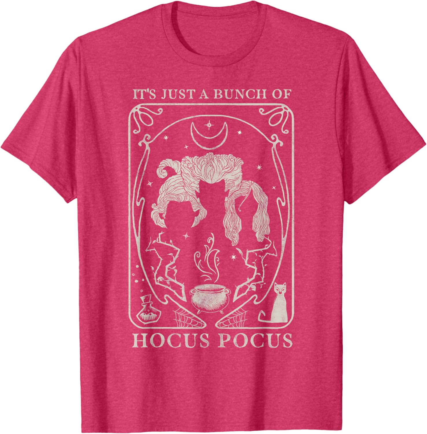 Disney Hocus Pocus Tarot Card T-Shirt for Fun and Stylish Fans - 1