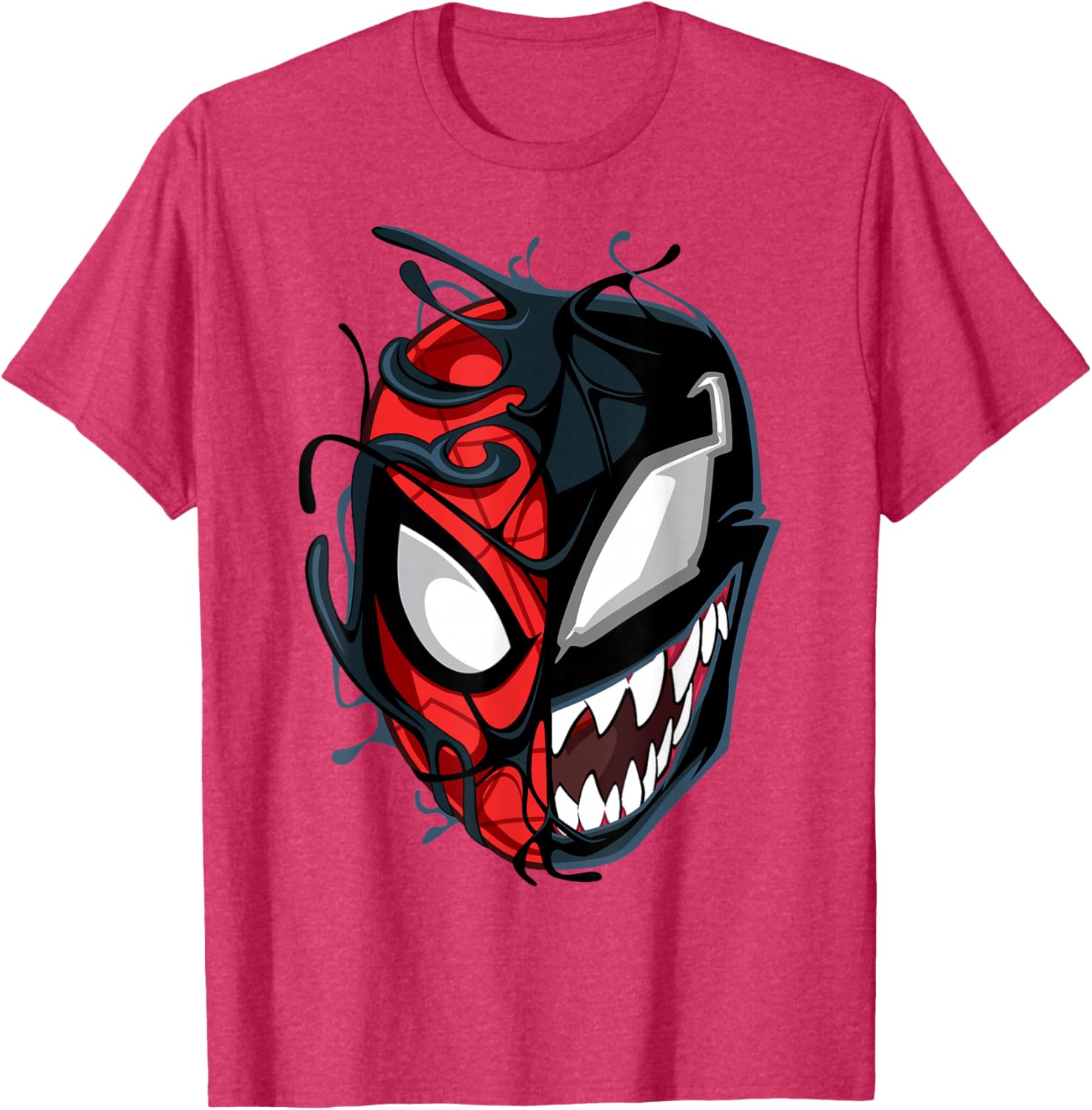 Spider-Man Maximum Venom Big Face T-Shirt for Marvel Fans and Collectors - 1