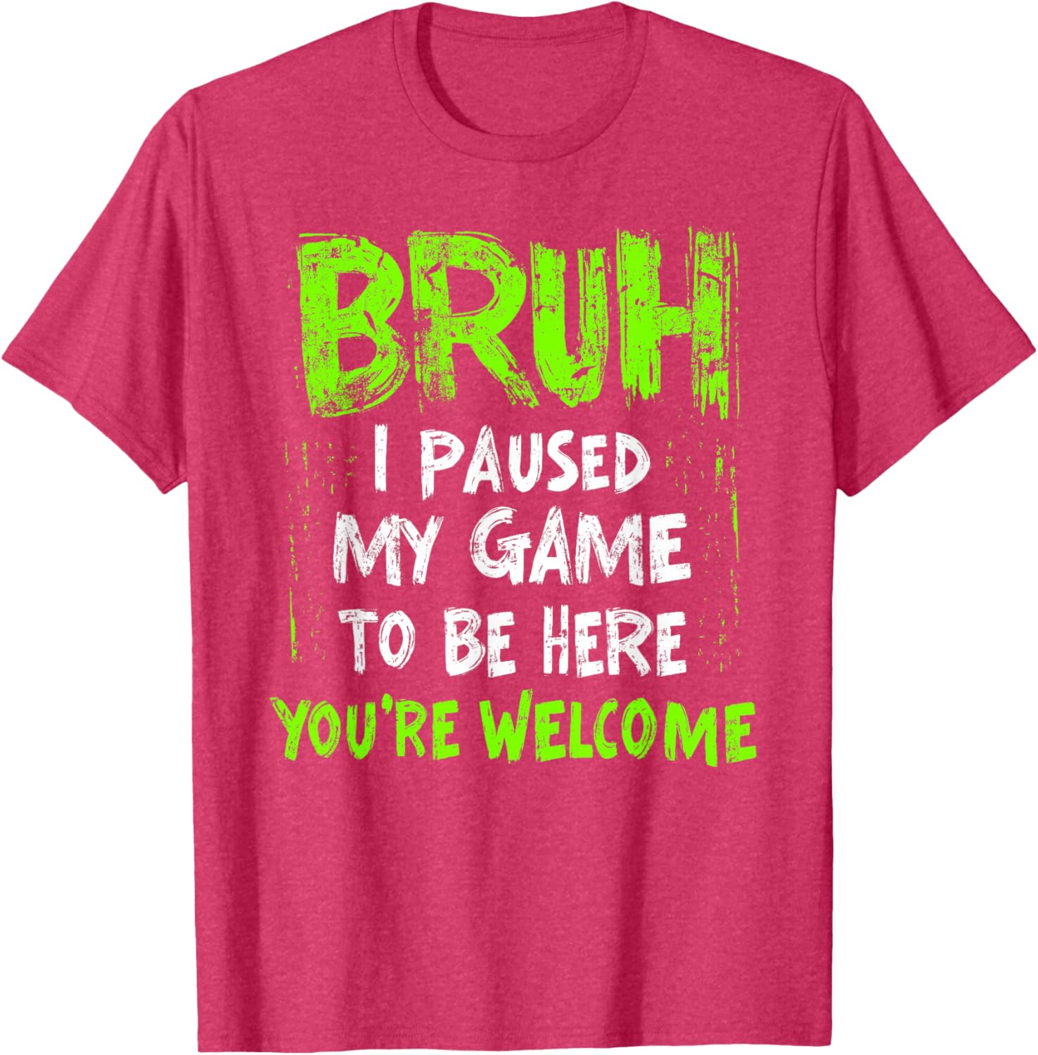 Funny Gamer T-Shirt for Teen Boys I Paused My Game Cool Video Game Tee - 15