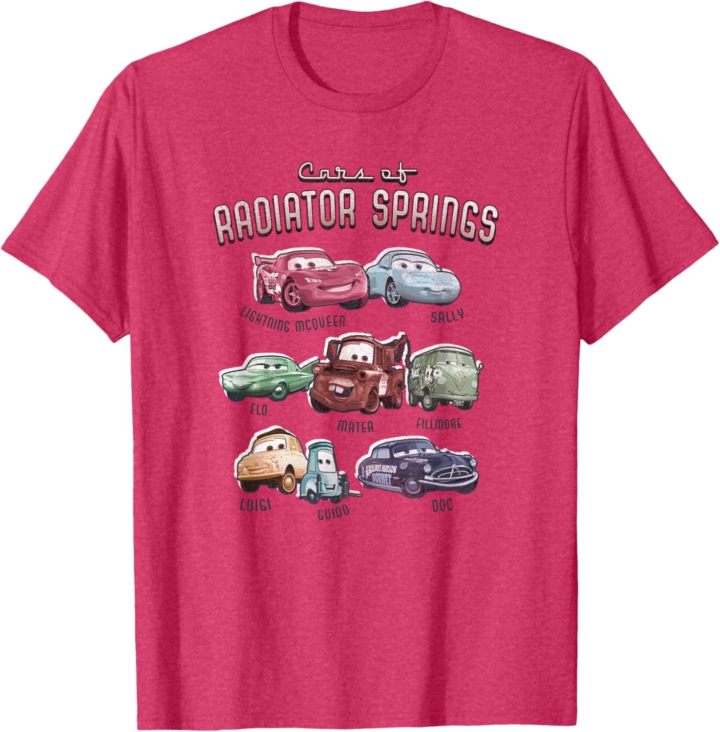Disney Pixar Cars Radiator Springs T-Shirt for Fans of Lightning McQueen - 6