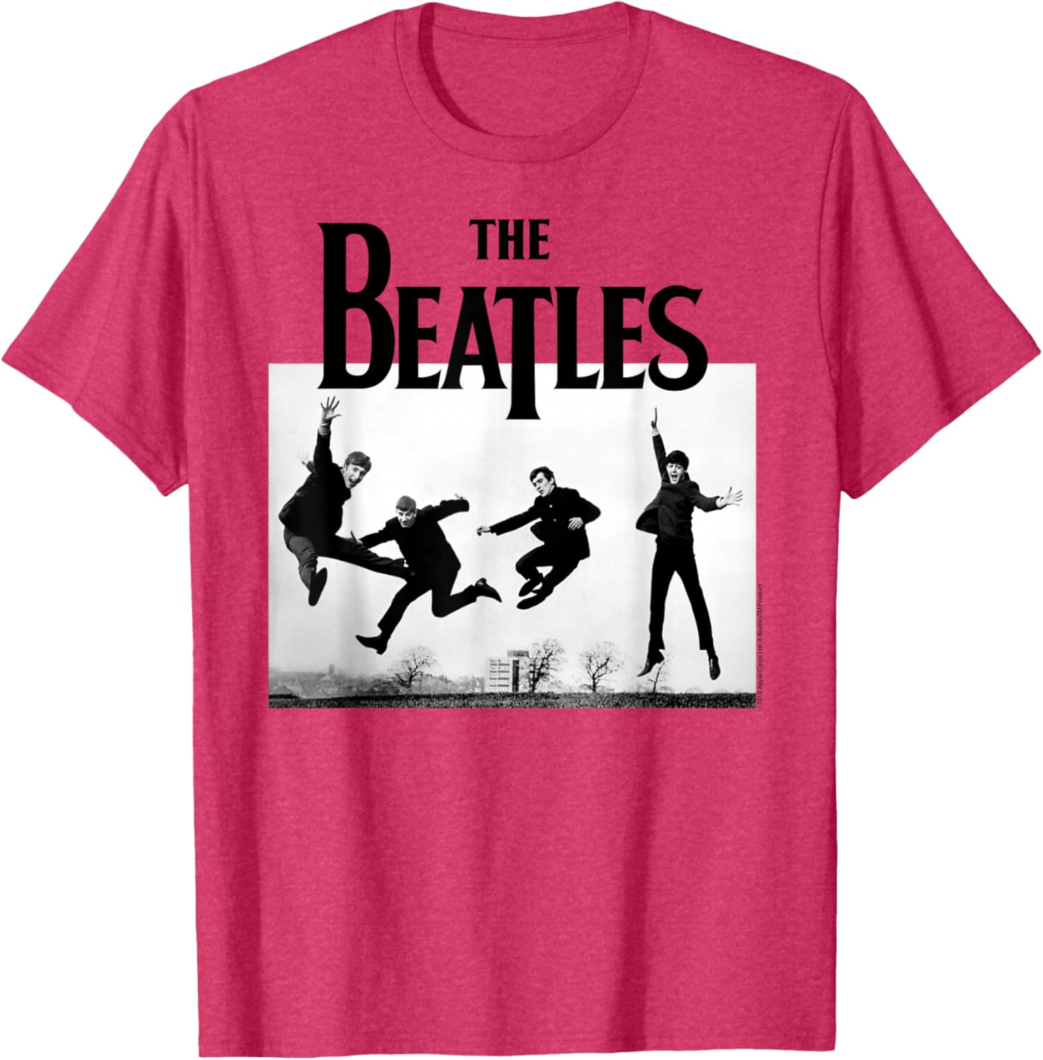 The Beatles Jump at Sefton Park T-Shirt for Music Fans and Collectors - 3