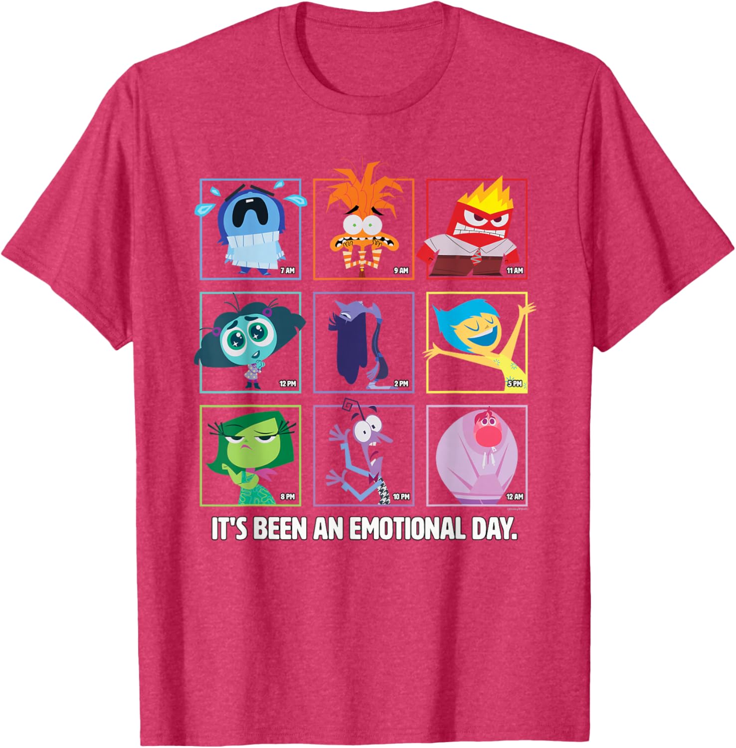 Inside Out 2 Emotions T-Shirt for Disney Fans - Fun & Stylish Apparel - 12