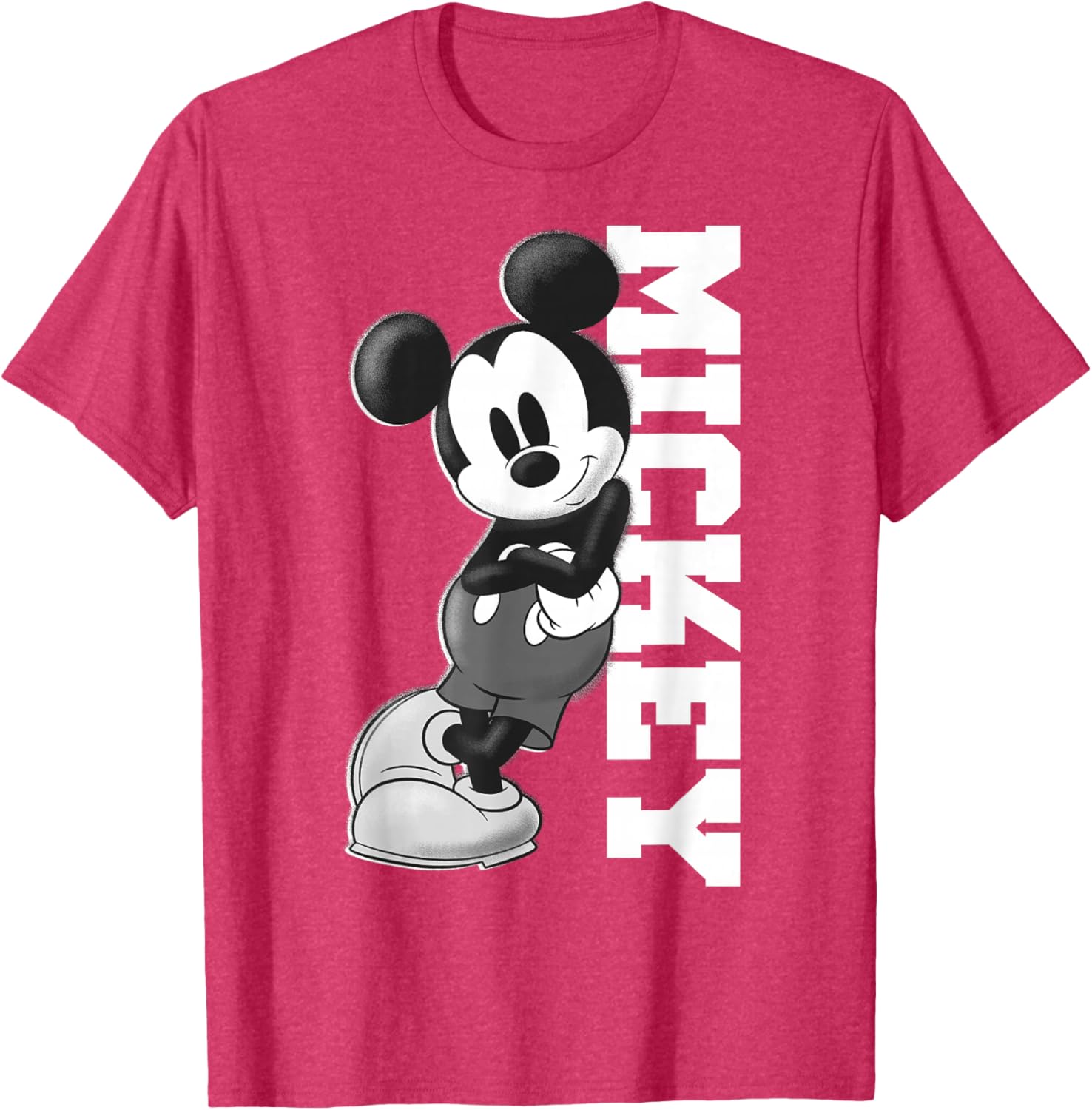 Disney Mickey Mouse White T-Shirt Featuring Fun Name Graphic - 13