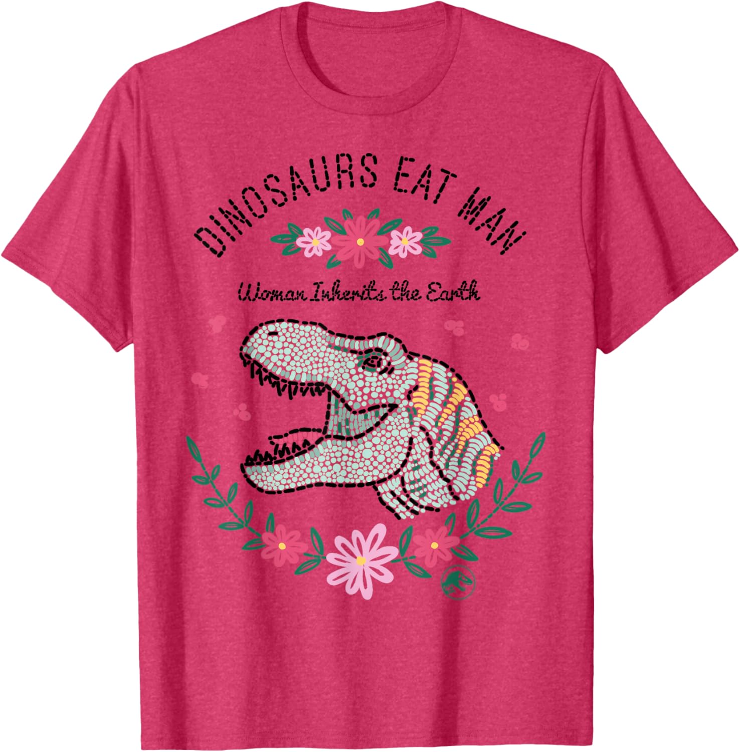 Jurassic Park Dinos Eat Man Women Inherit Earth T-Shirt for Fans - 4