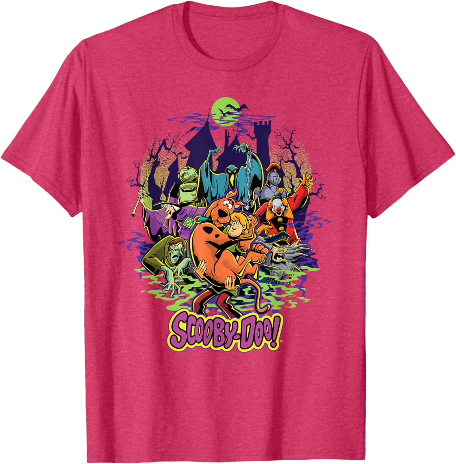 Scooby-Doo and Shaggy Monster Chase T-Shirt for Kids and Adults - 13