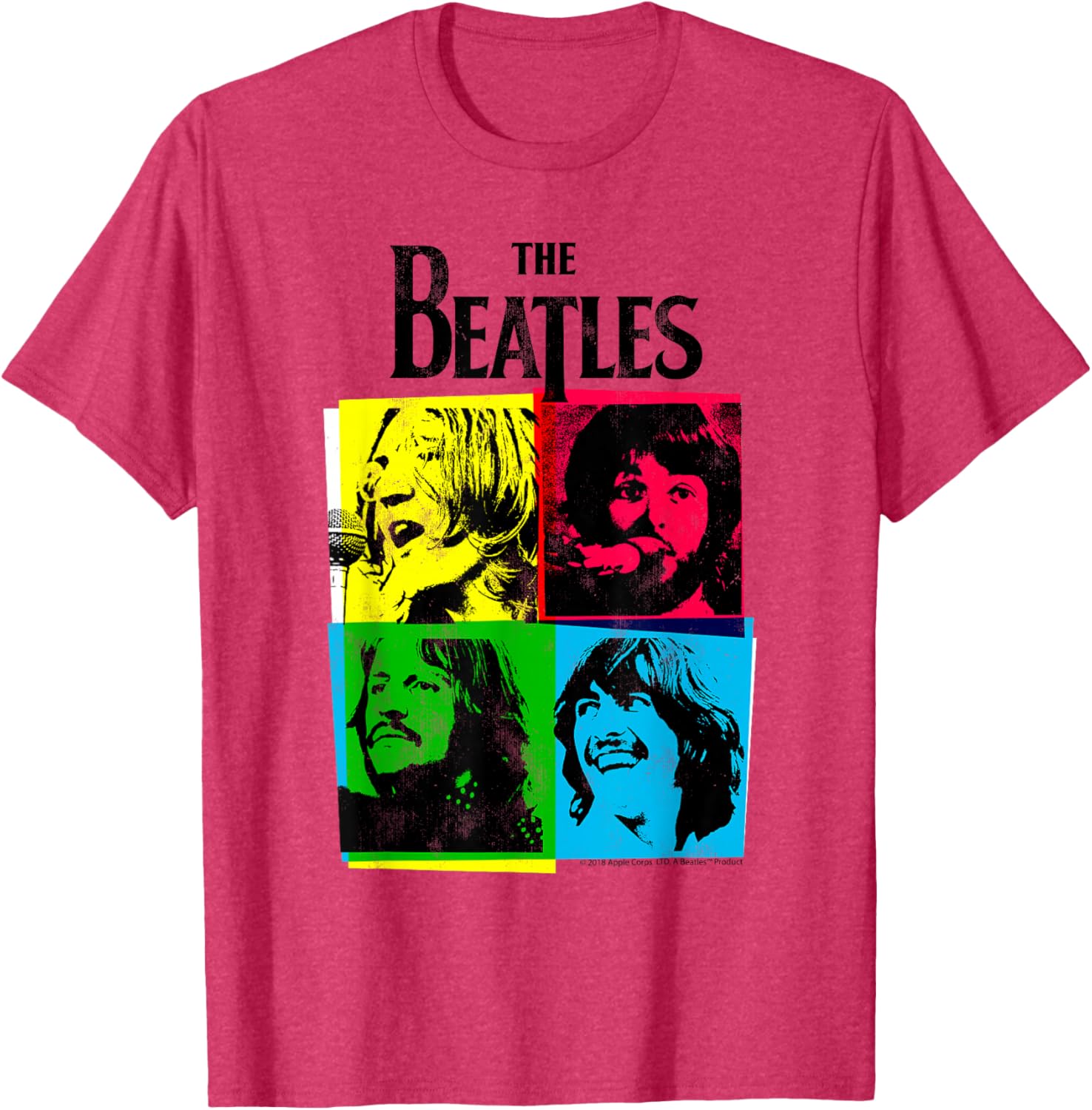 CMYK Beatles Graphic T-Shirt for Music Lovers - Stylish Casual Wear - 3