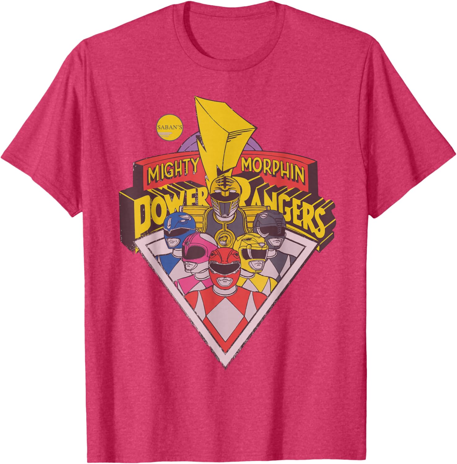 Power Rangers Team Logo T-Shirt for Fans of Adventure and Fun - 1