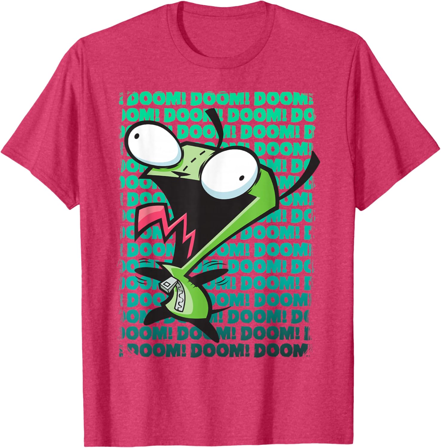 Nickelodeon Invader Zim GIR Impending DOOM Song T-Shirt for Fans - 8