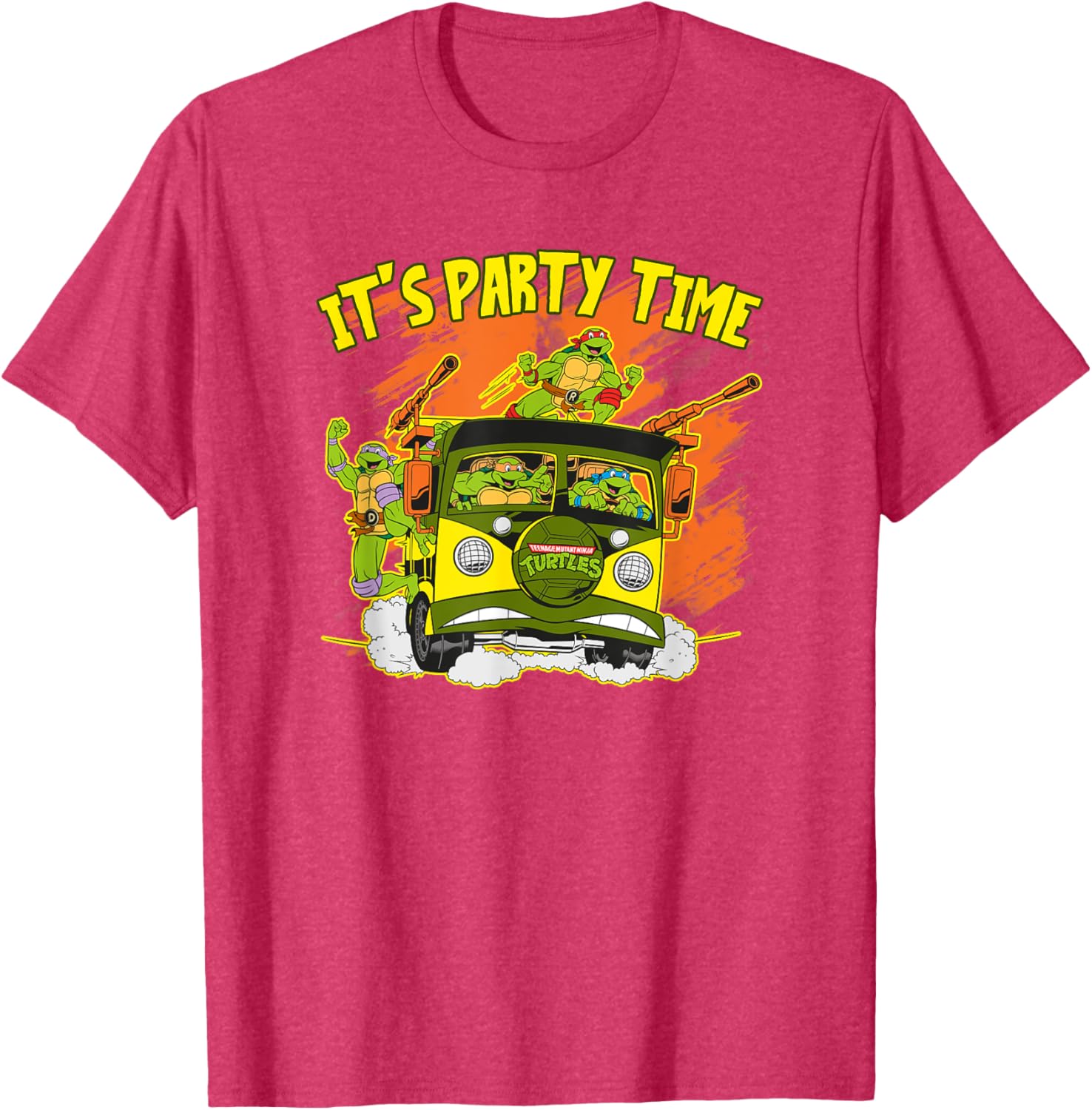 Mademark Teenage Mutant Ninja Turtles Party Time T-Shirt for Kids - 3