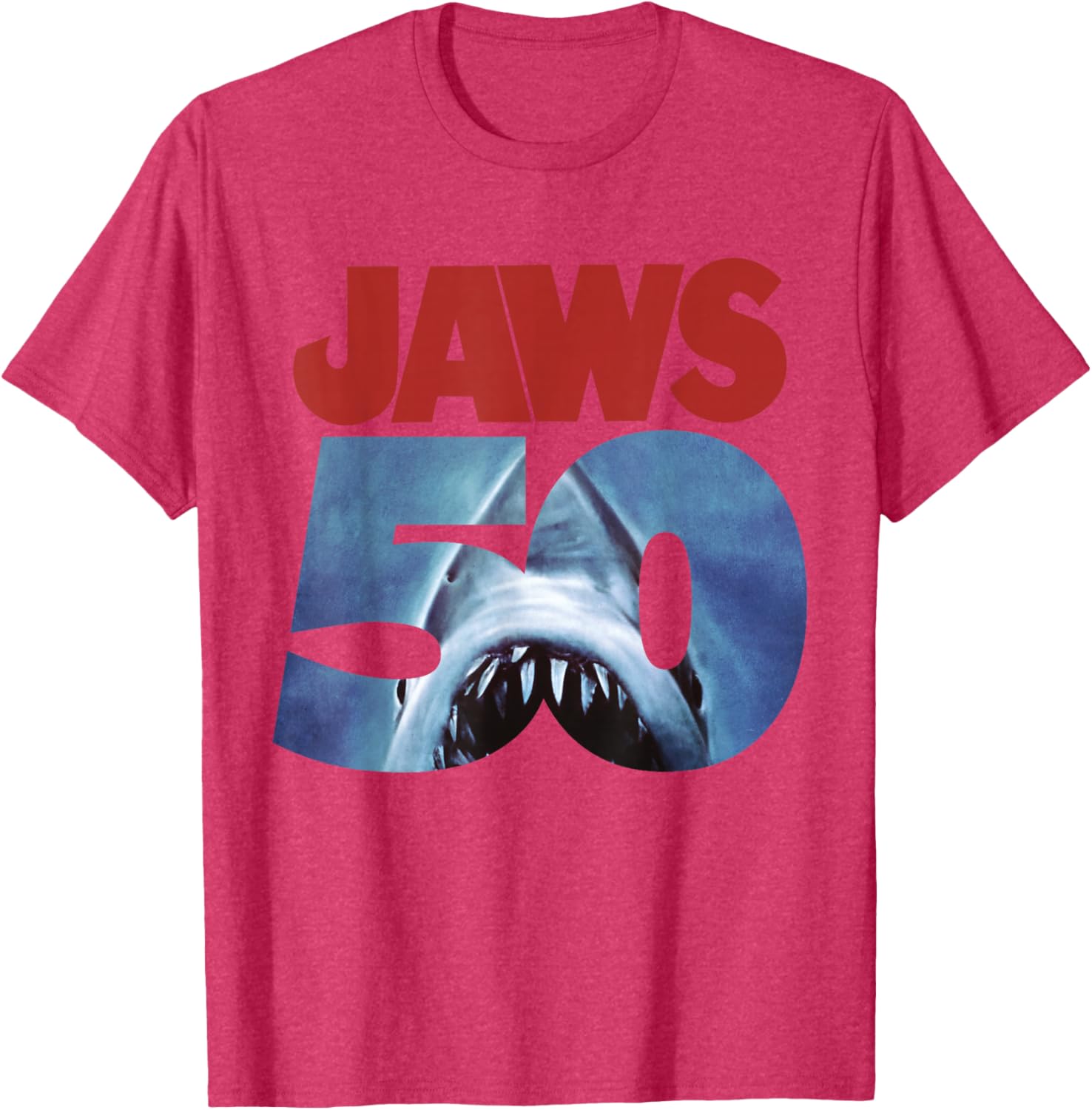 Jaws 50th Anniversary Front and Back T-Shirt for Movie Fans and Collectors - 14