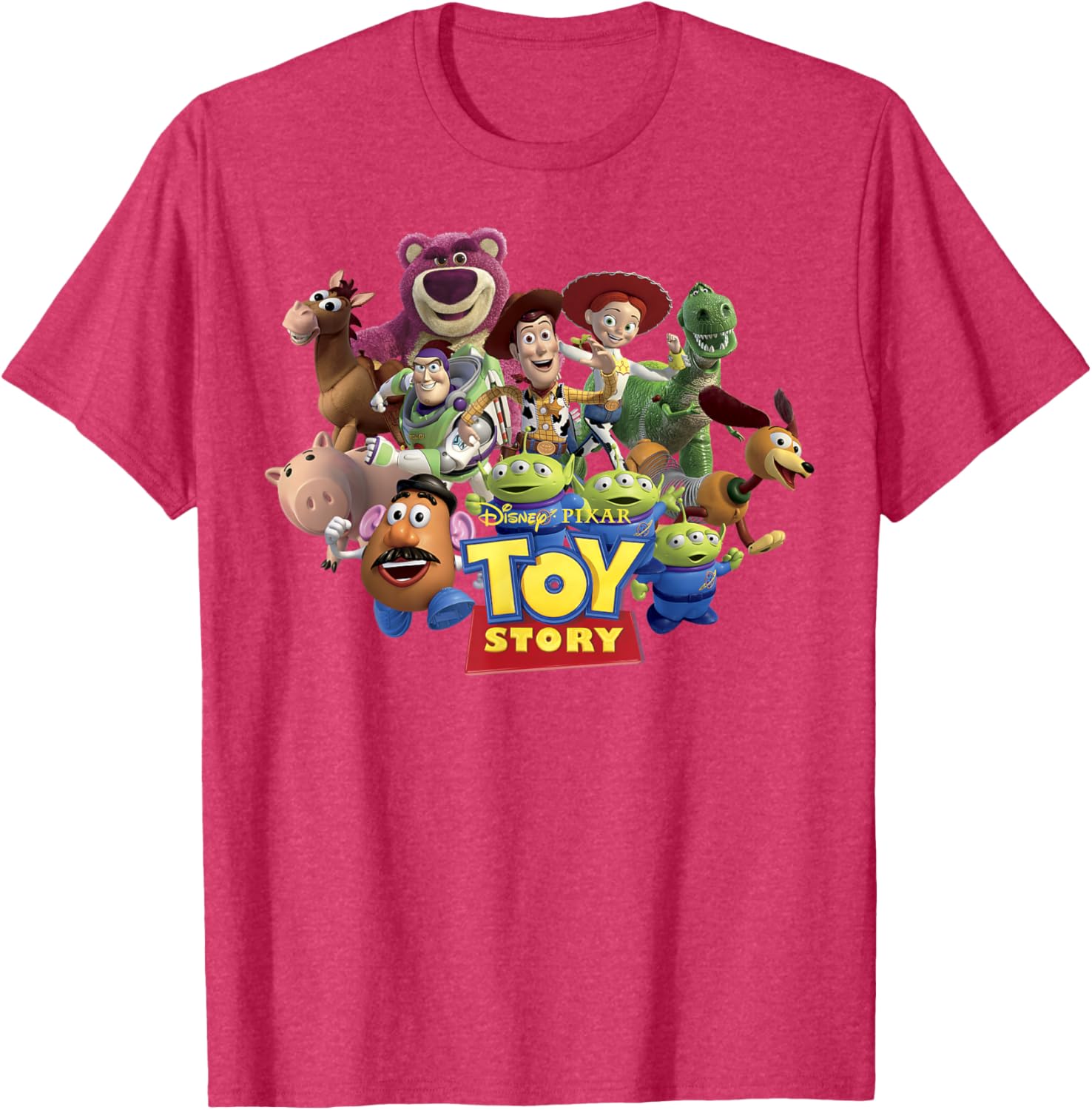 Disney Pixar Toy Story Buzz Woody Jessie Running T-Shirt for Kids - 7