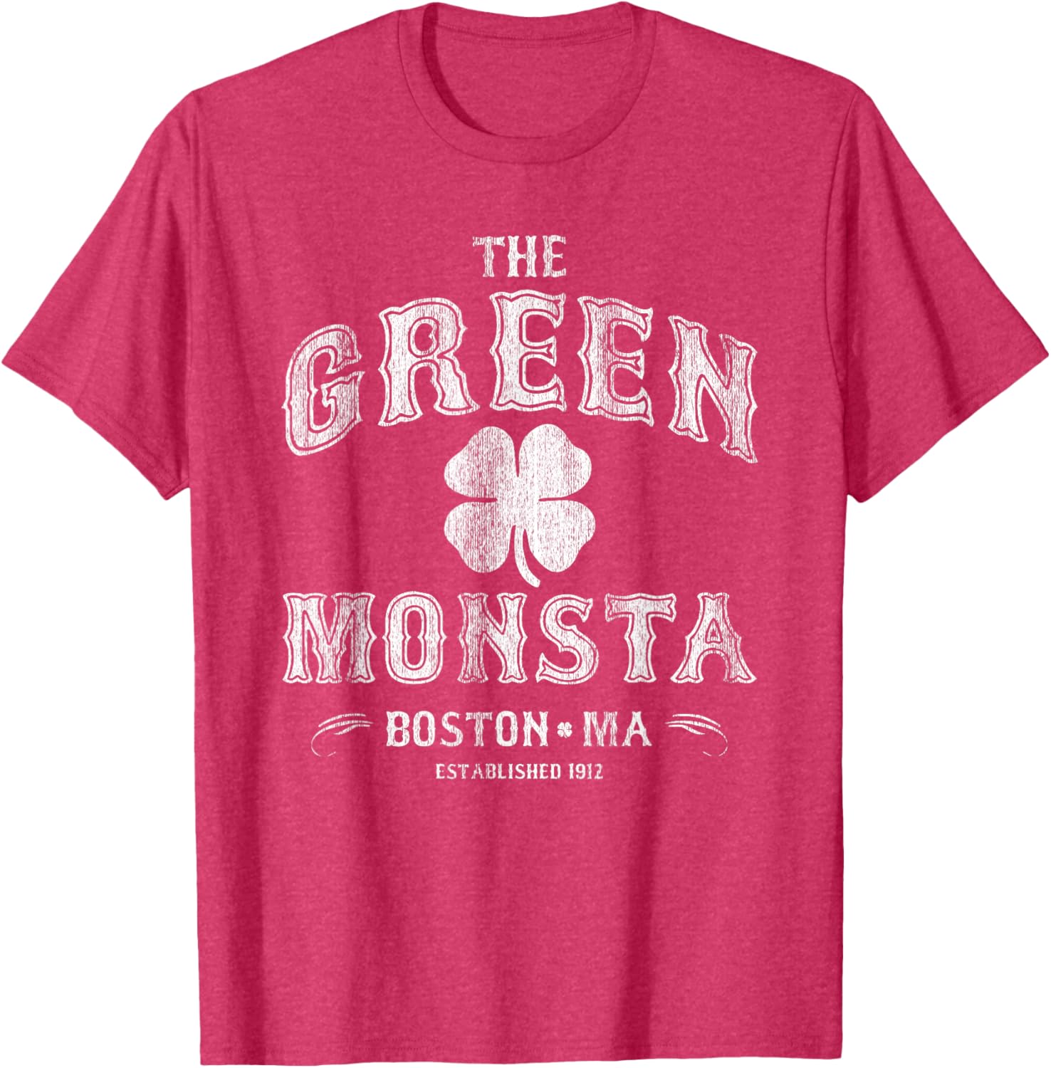 The Green Monsta Boston T-Shirt Perfect for Game Day or St. Patrick's Day - 7