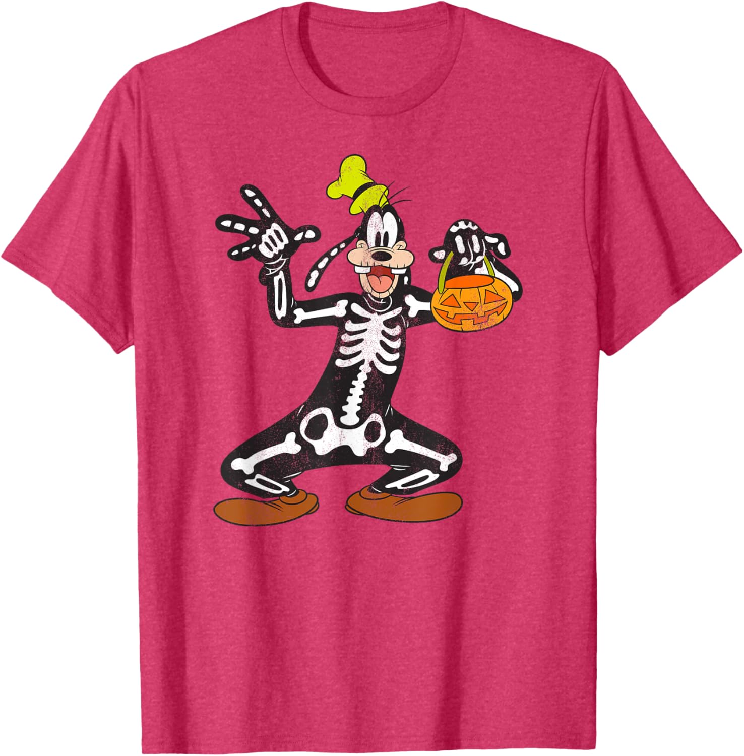 Disney Goofy Skeleton Halloween T-Shirt for Fun Festive Occasions - 5